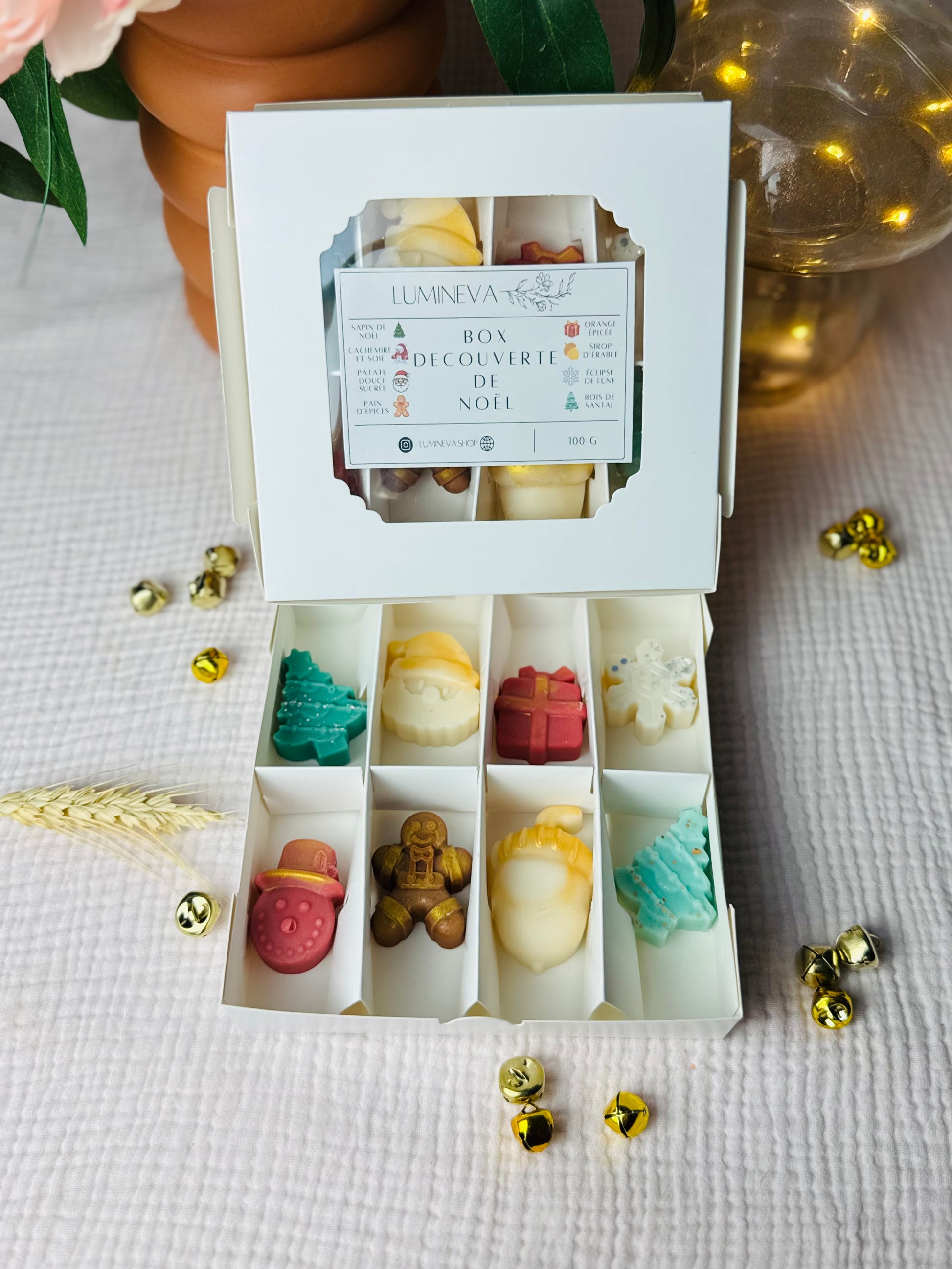 BOX DE FONDANTS - DECOUVERTE NOËL 8 PARFUMS