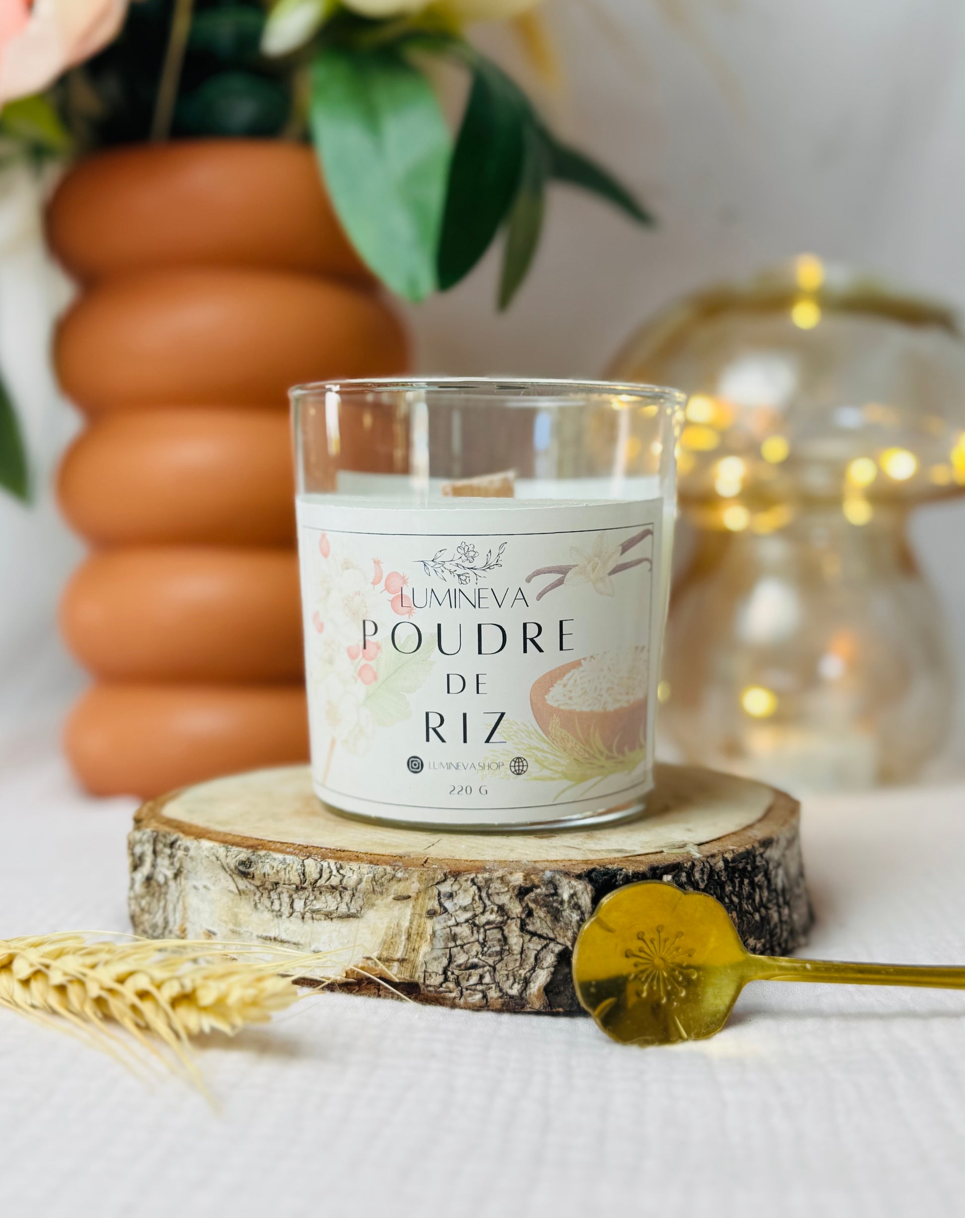BOUGIE SIGNATURE POUDRE DE RIZ