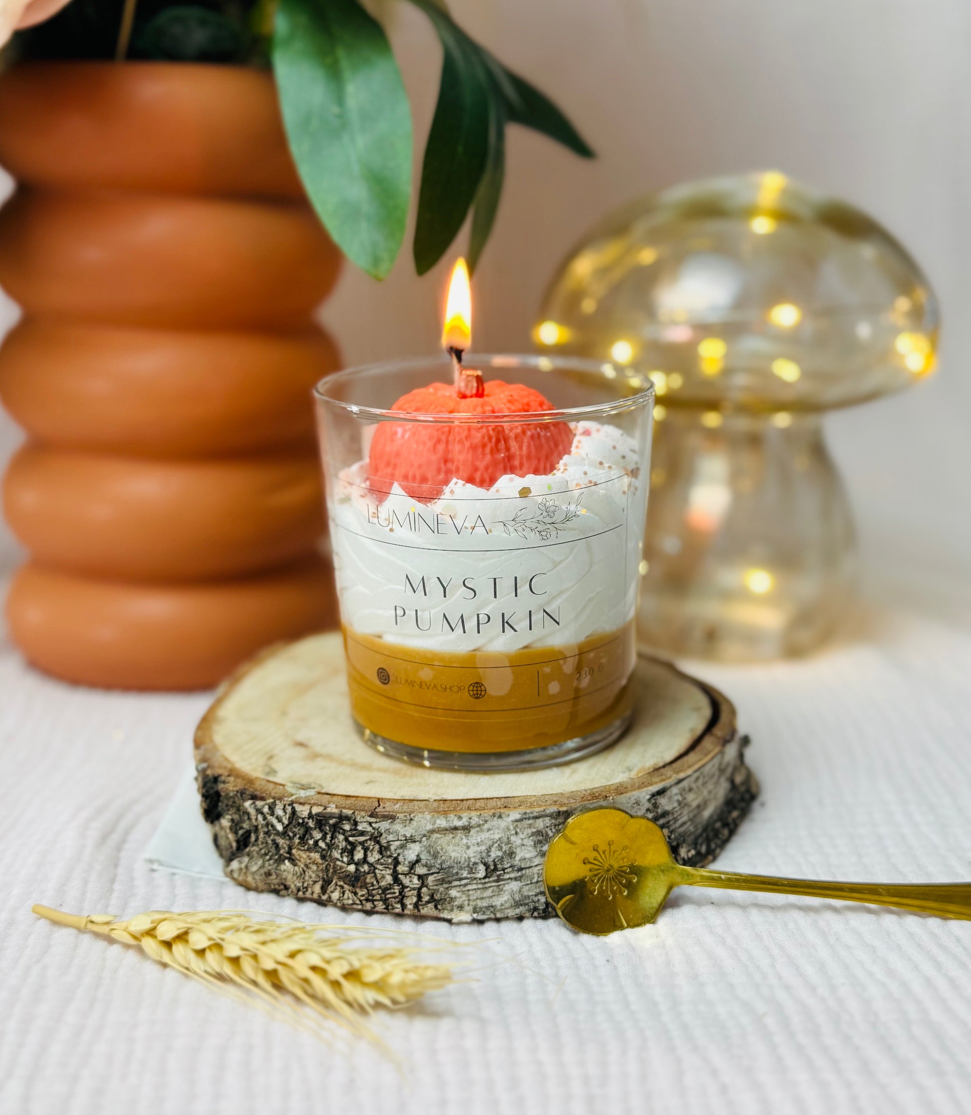 BOUGIE GOURMANDE MYSTIC PUMPKIN