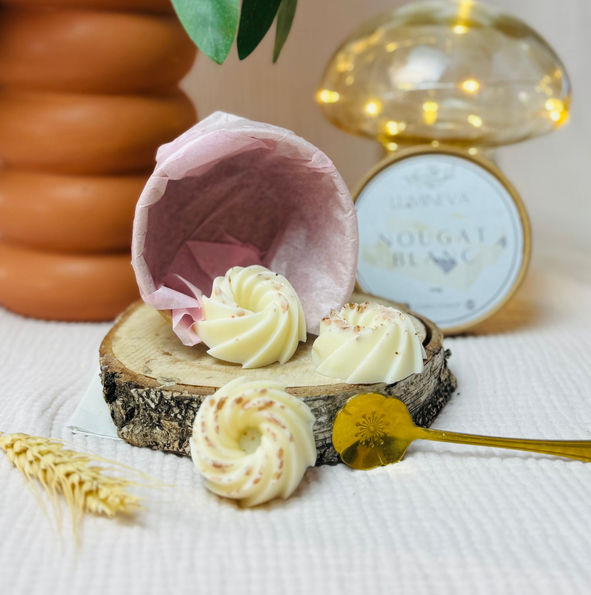BOX DE FONDANTS - NOUGAT BLANC