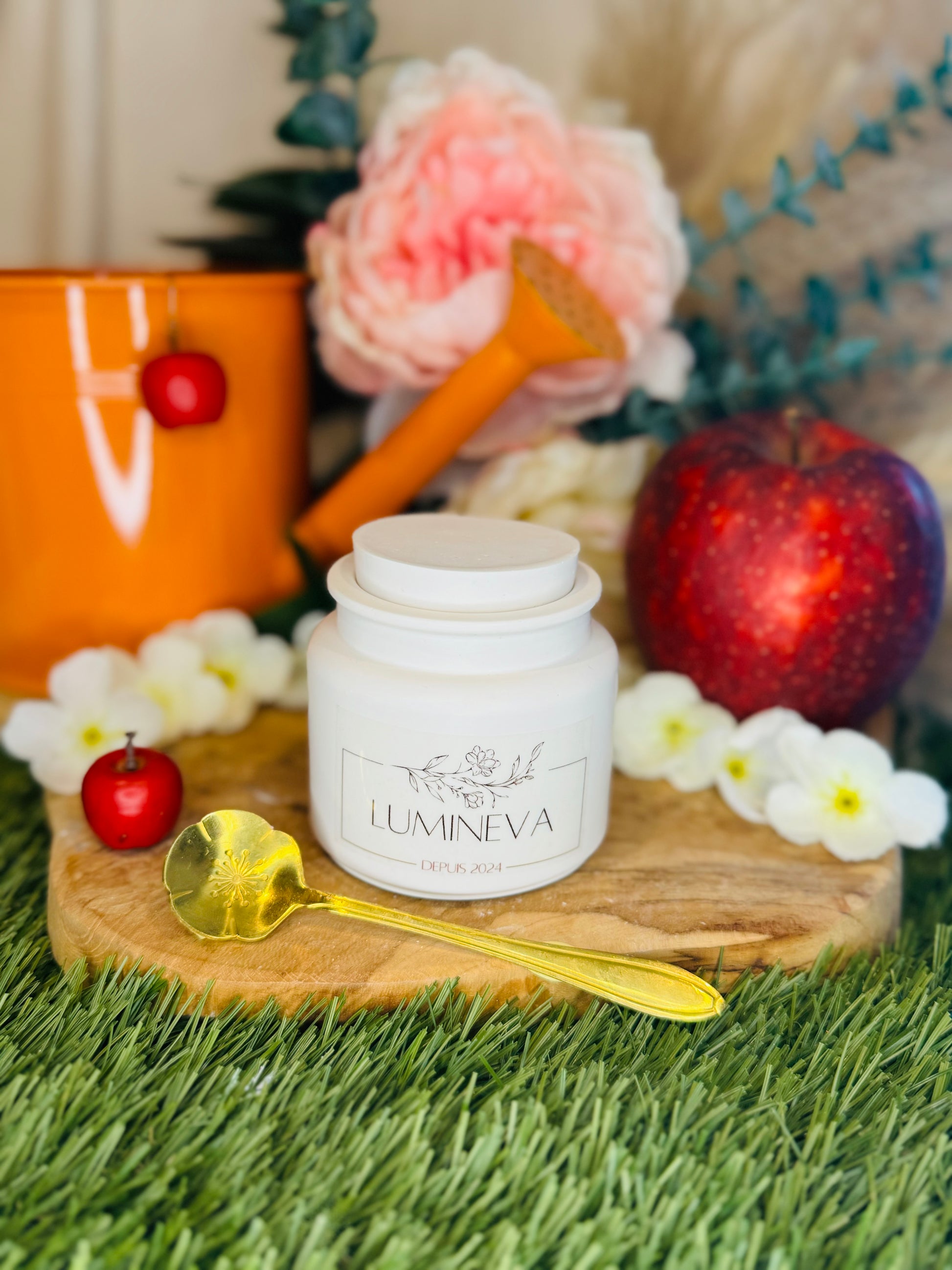 POT JESMONITE POUR BOUGIE RECHARGEABLE