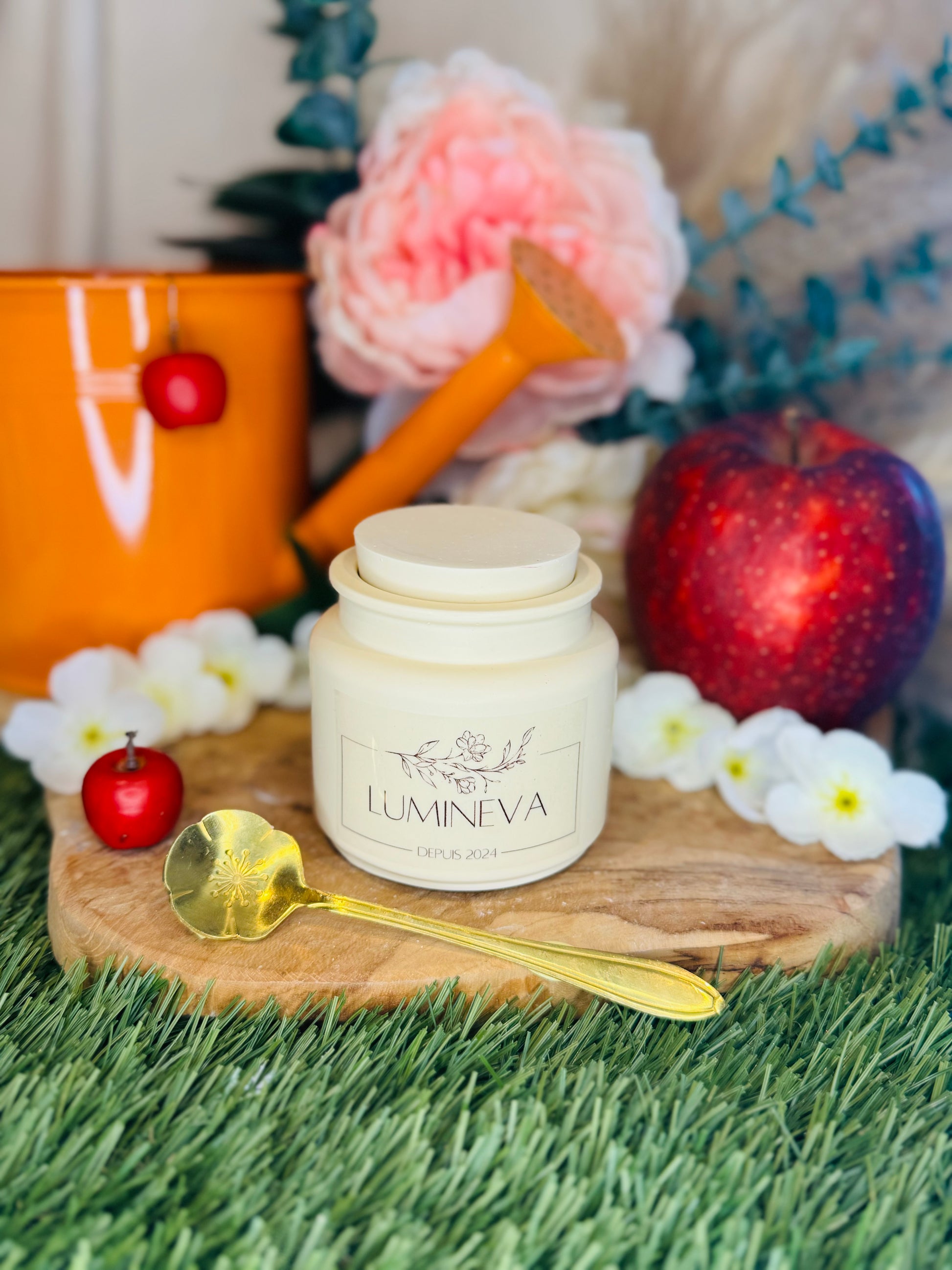 POT JESMONITE POUR BOUGIE RECHARGEABLE