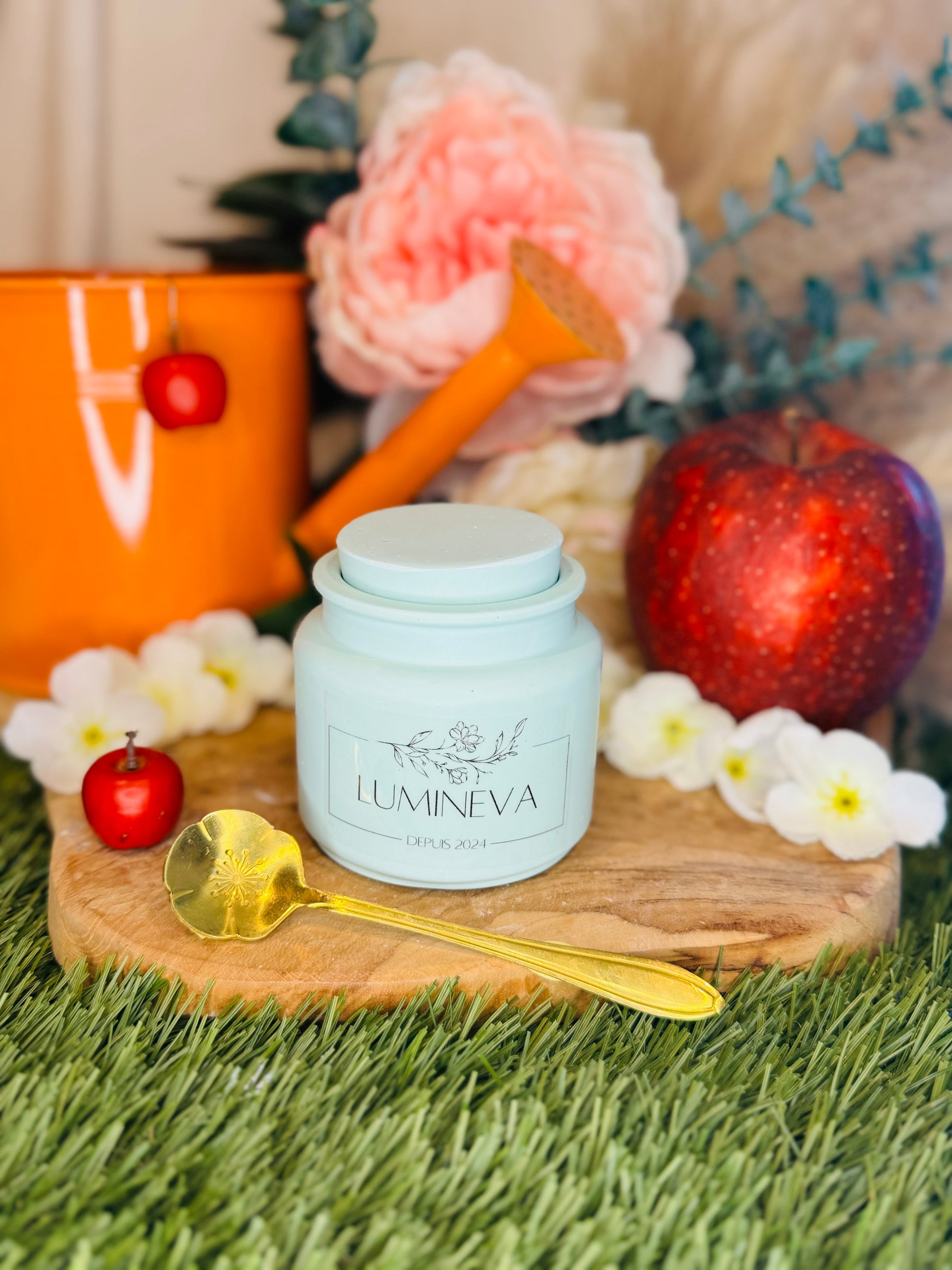 POT JESMONITE POUR BOUGIE RECHARGEABLE