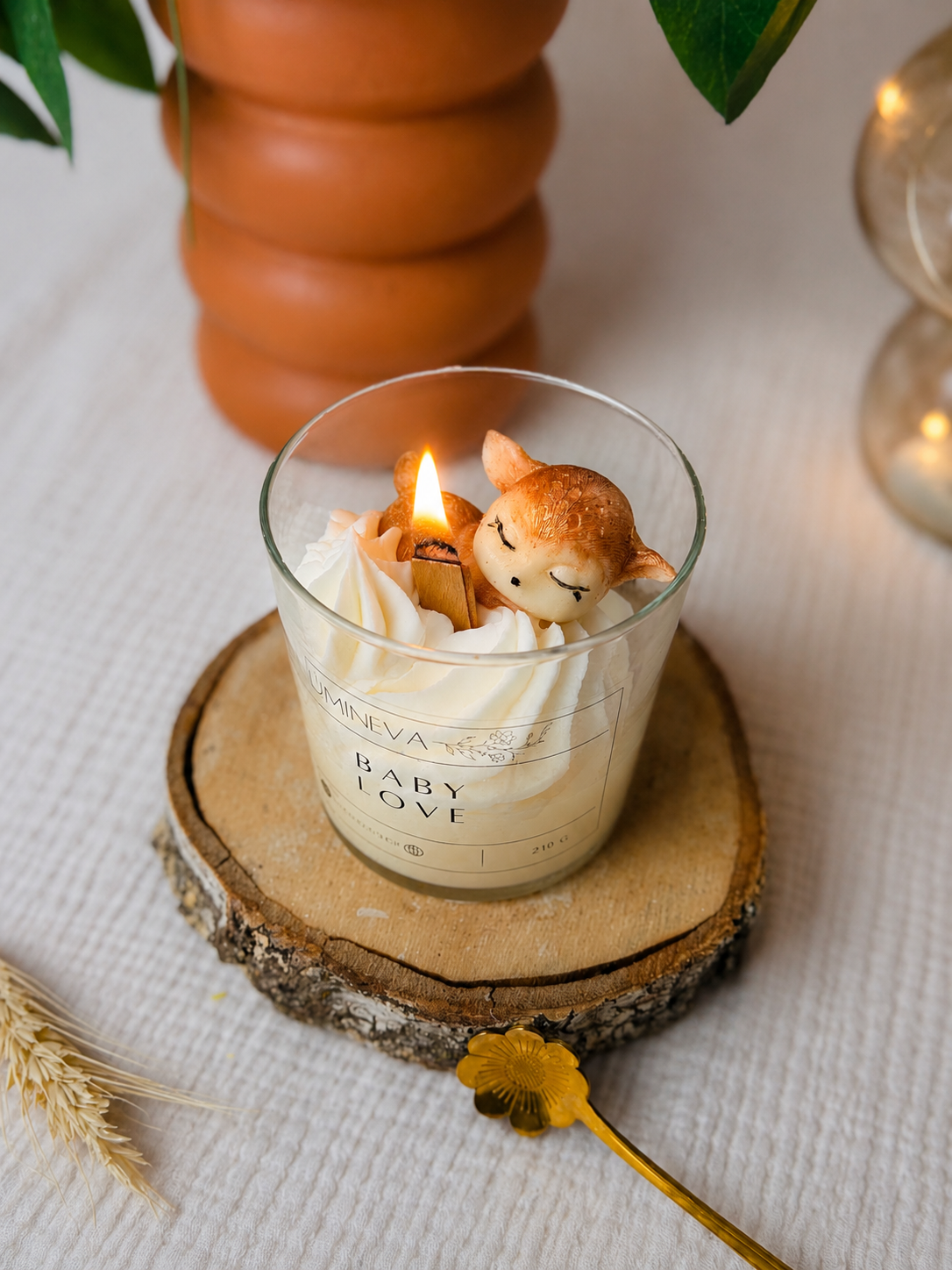 BOUGIE GOURMANDE BABY LOVE