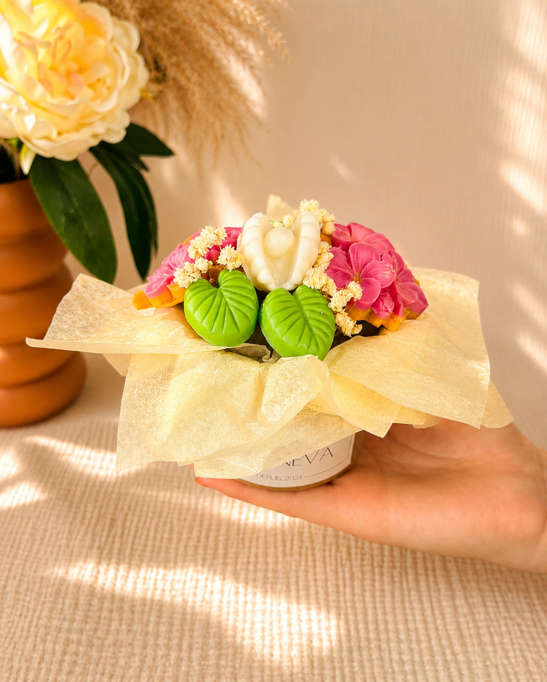 BOUQUET DE FONDANTS S - FLEUR DES ÎLES