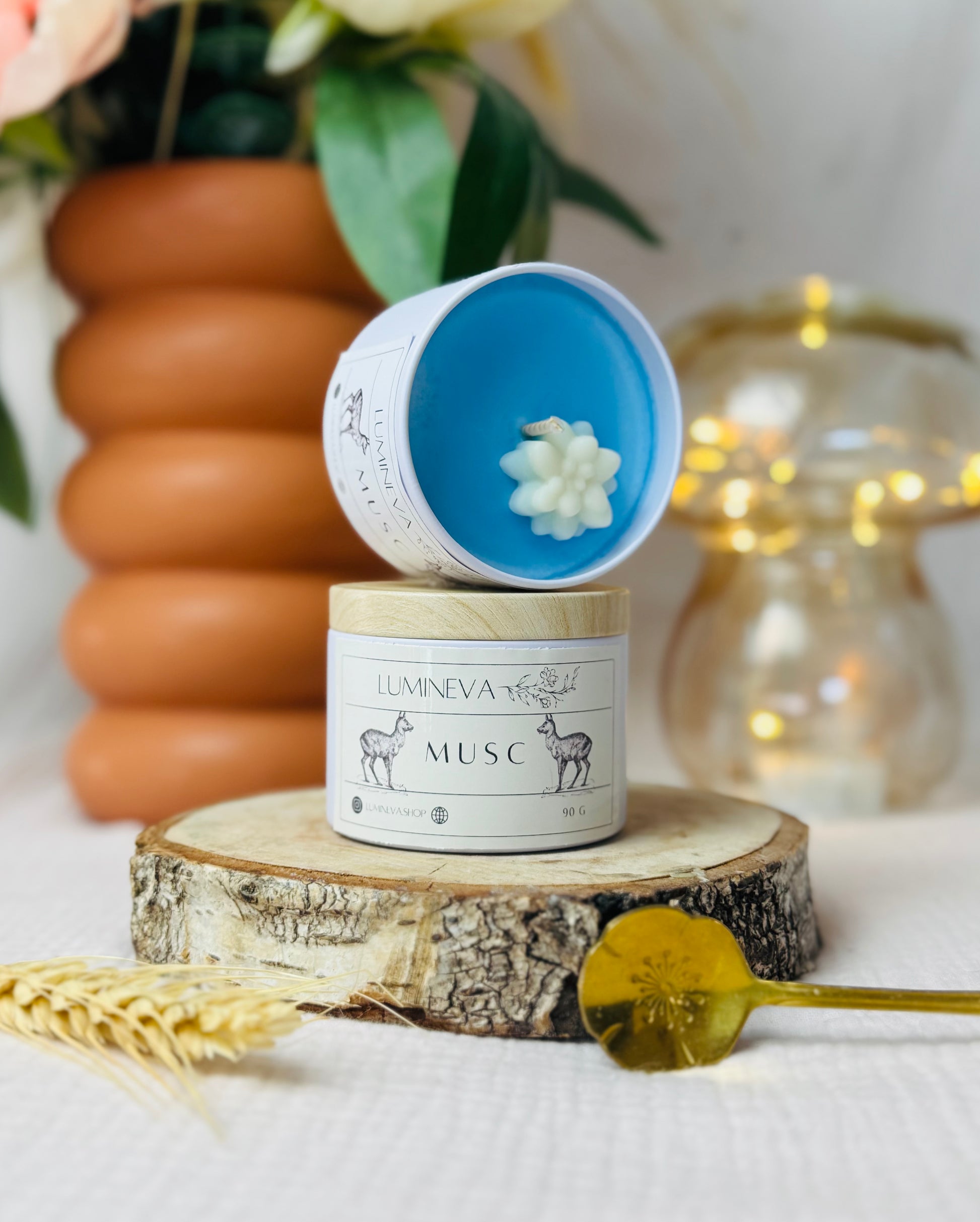 BOUGIE PARFUMEE TAILLE S - MUSC