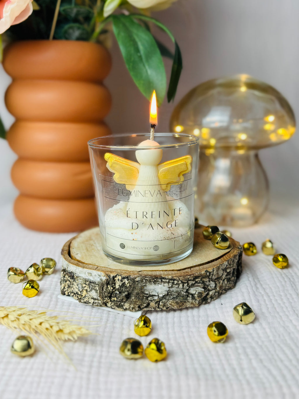 BOUGIE GOURMANDE ETREINTE D'ANGE