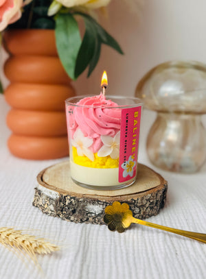 BOUGIE GOURMANDE BALINEVA - FRANGIPANIER