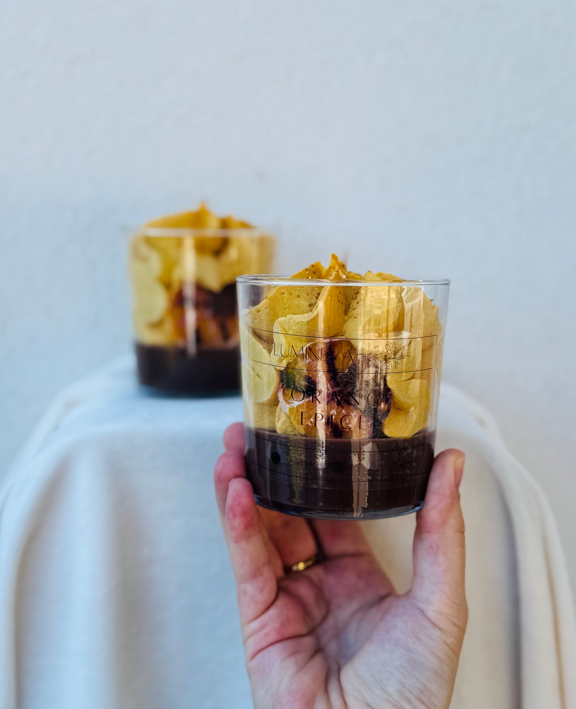 BOUGIE GOURMANDE ORANGE EPICEE