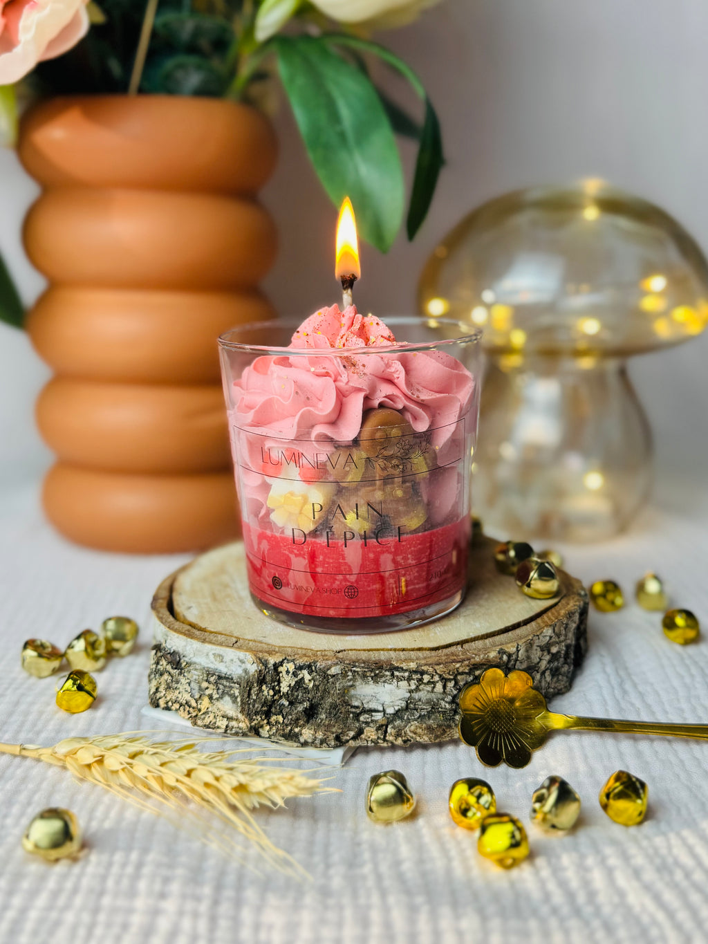 BOUGIE GOURMANDE PAIN D'EPICES