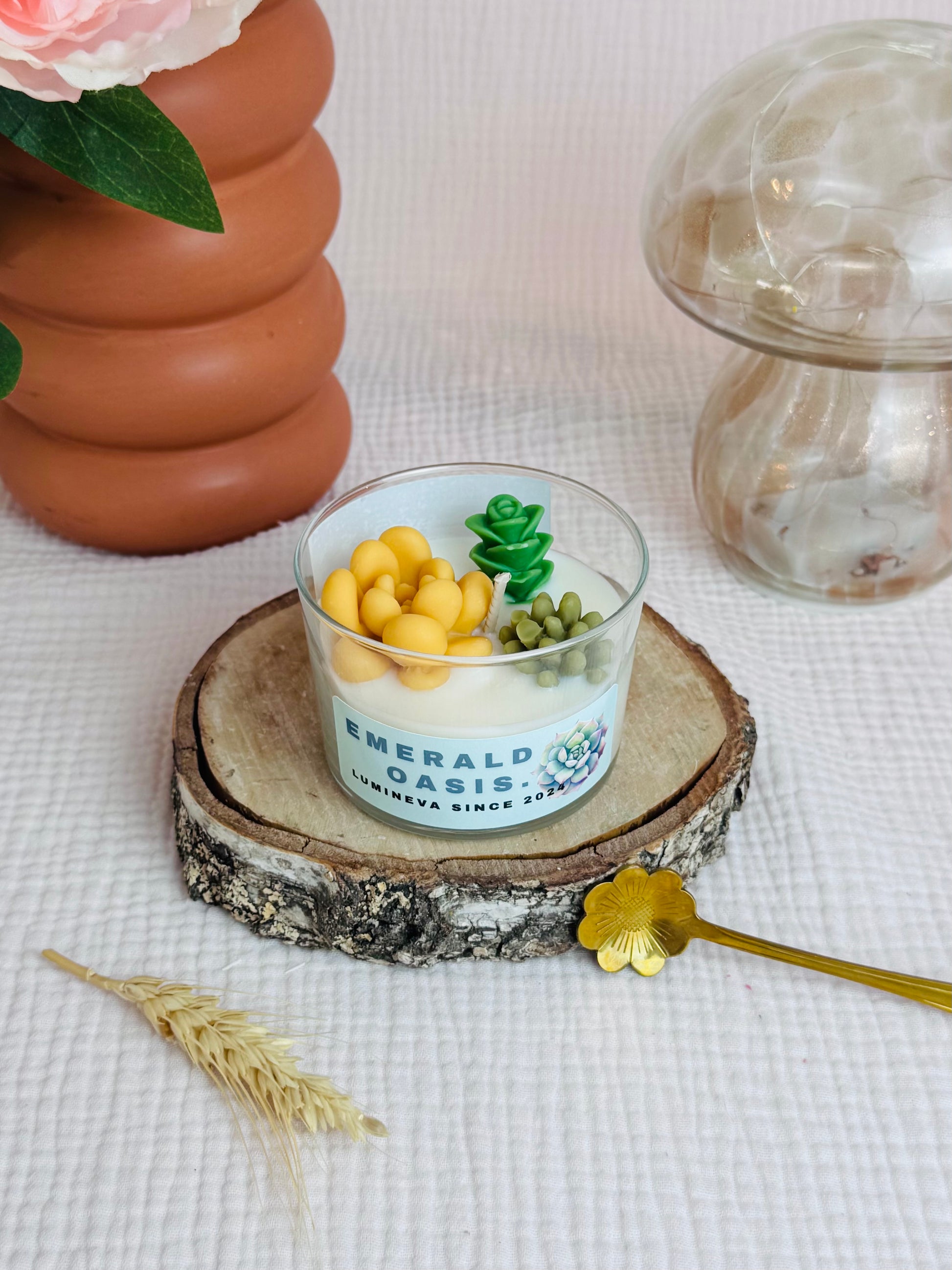 BOUGIE GOURMANDE EMERALD OASIS