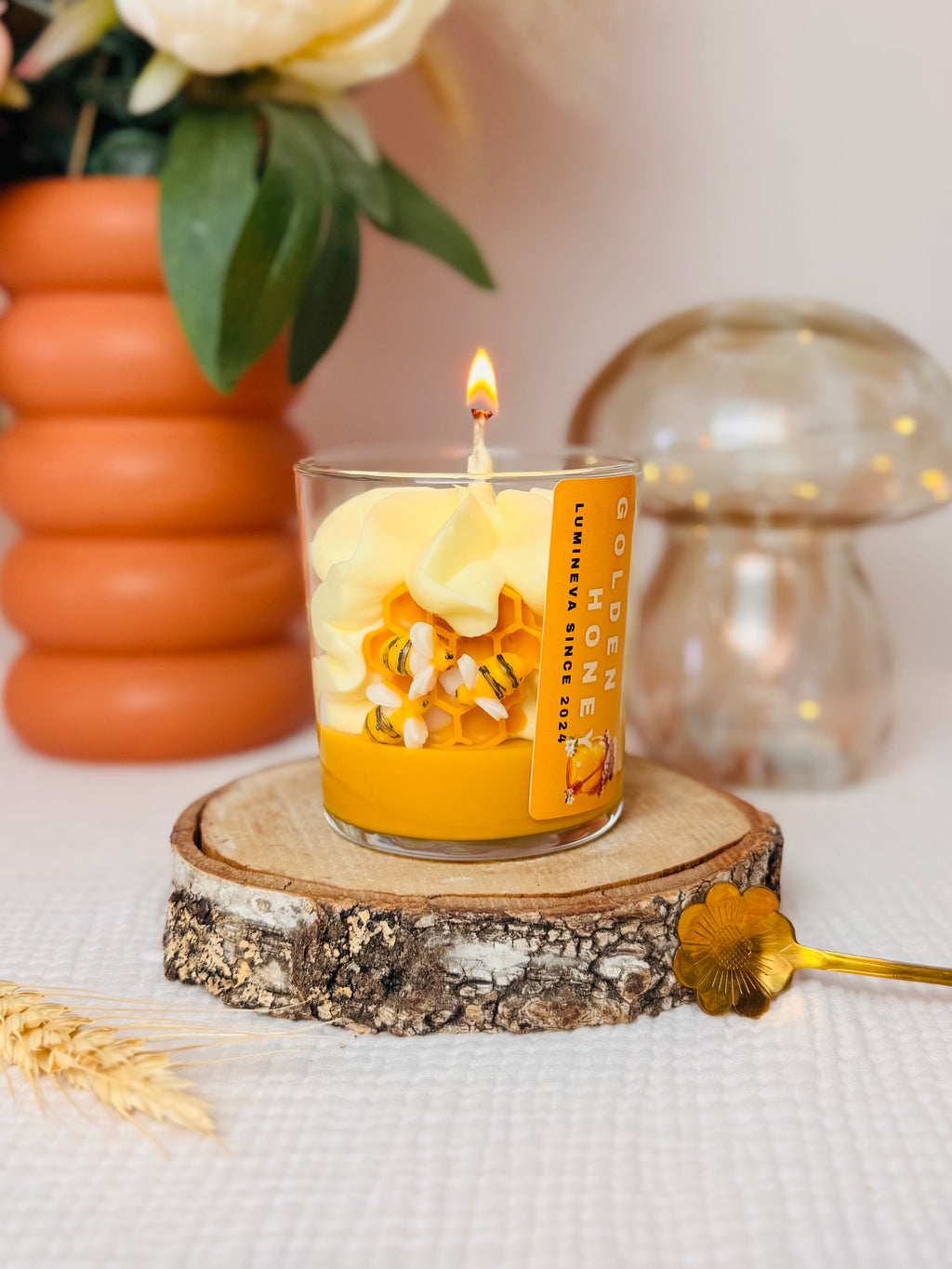 BOUGIE GOURMANDE GOLDEN HONEY