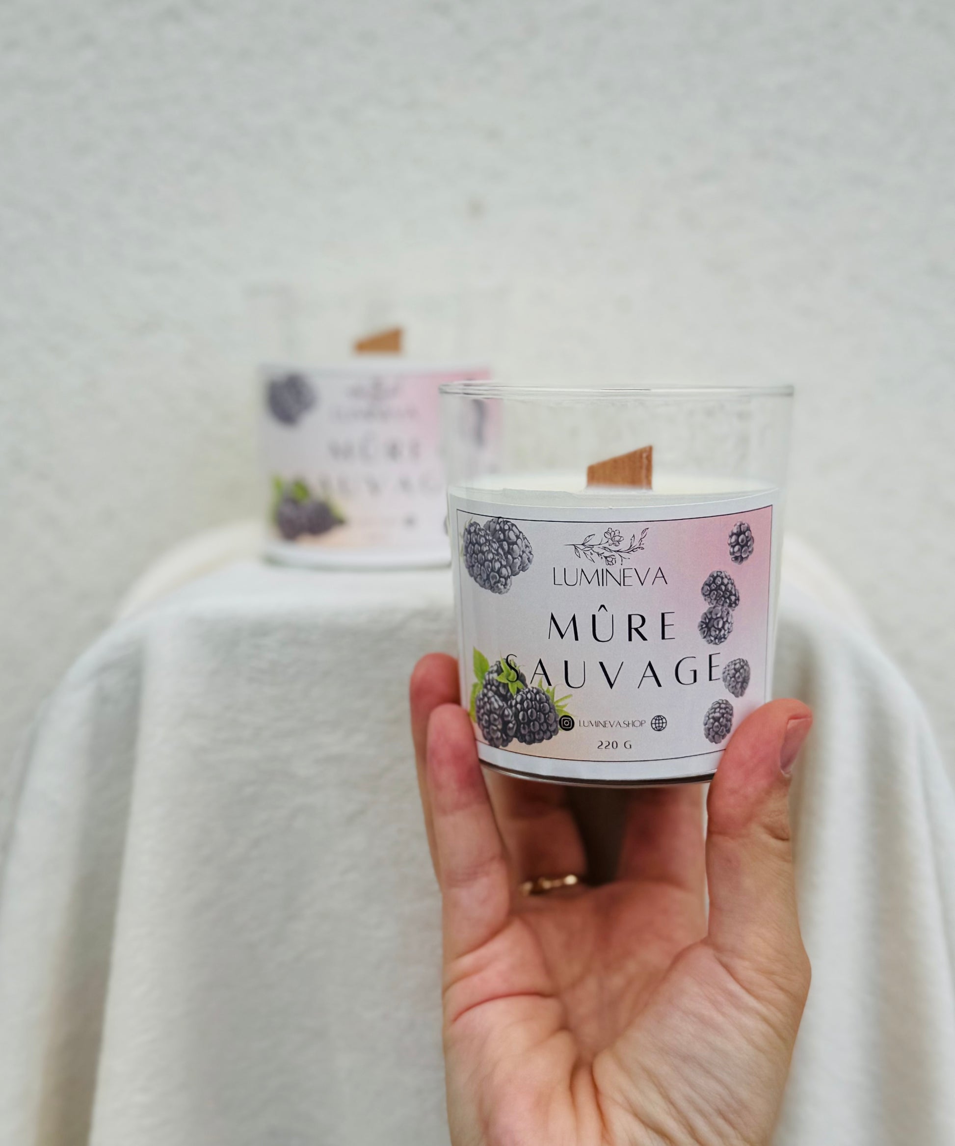 BOUGIE SIGNATURE MÛRE SAUVAGE