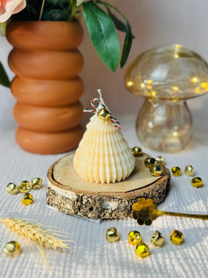 BOUGIE FANTAISIE SAPIN BLANC
