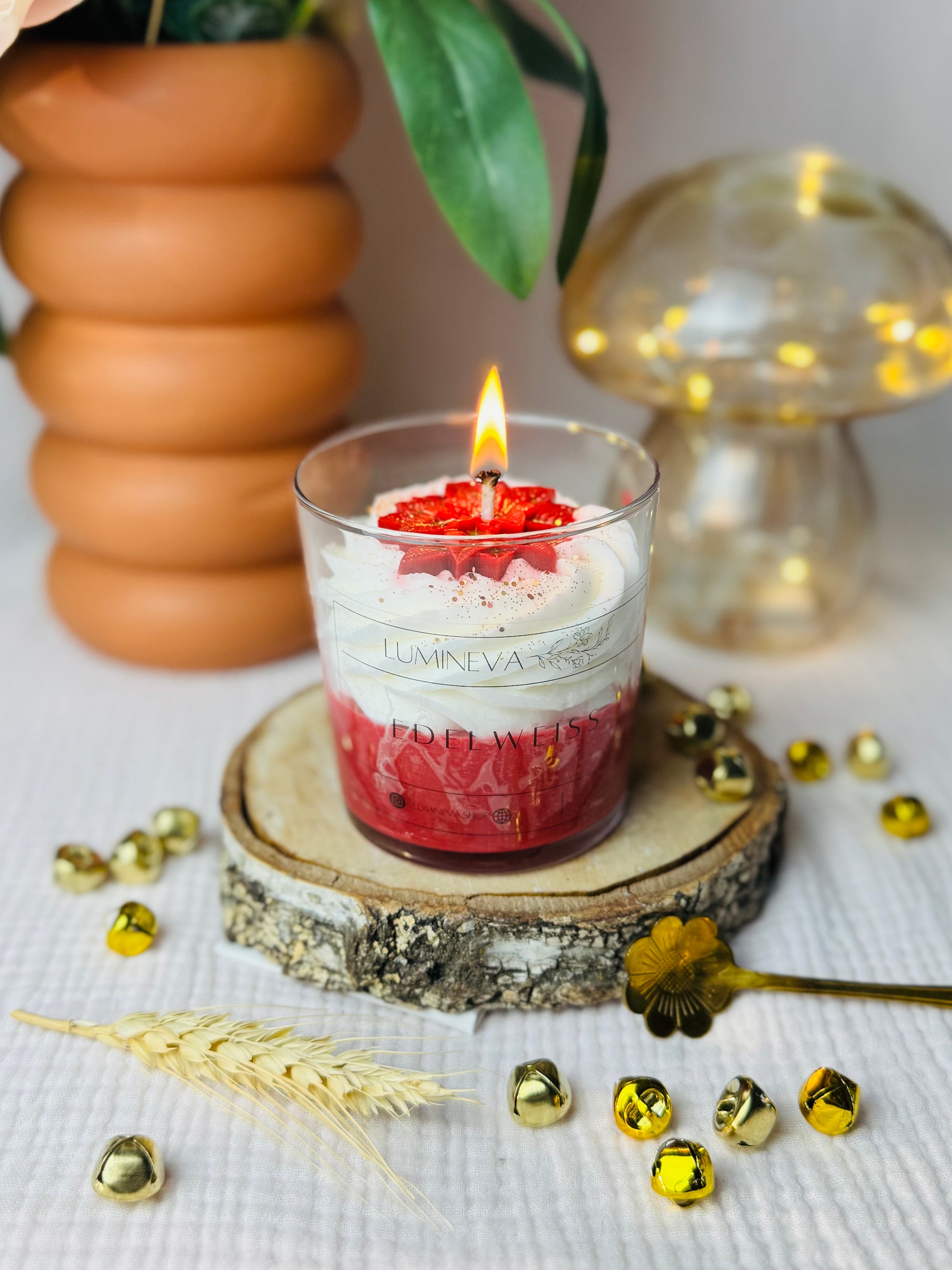 BOUGIE GOURMANDE EDELWEISS