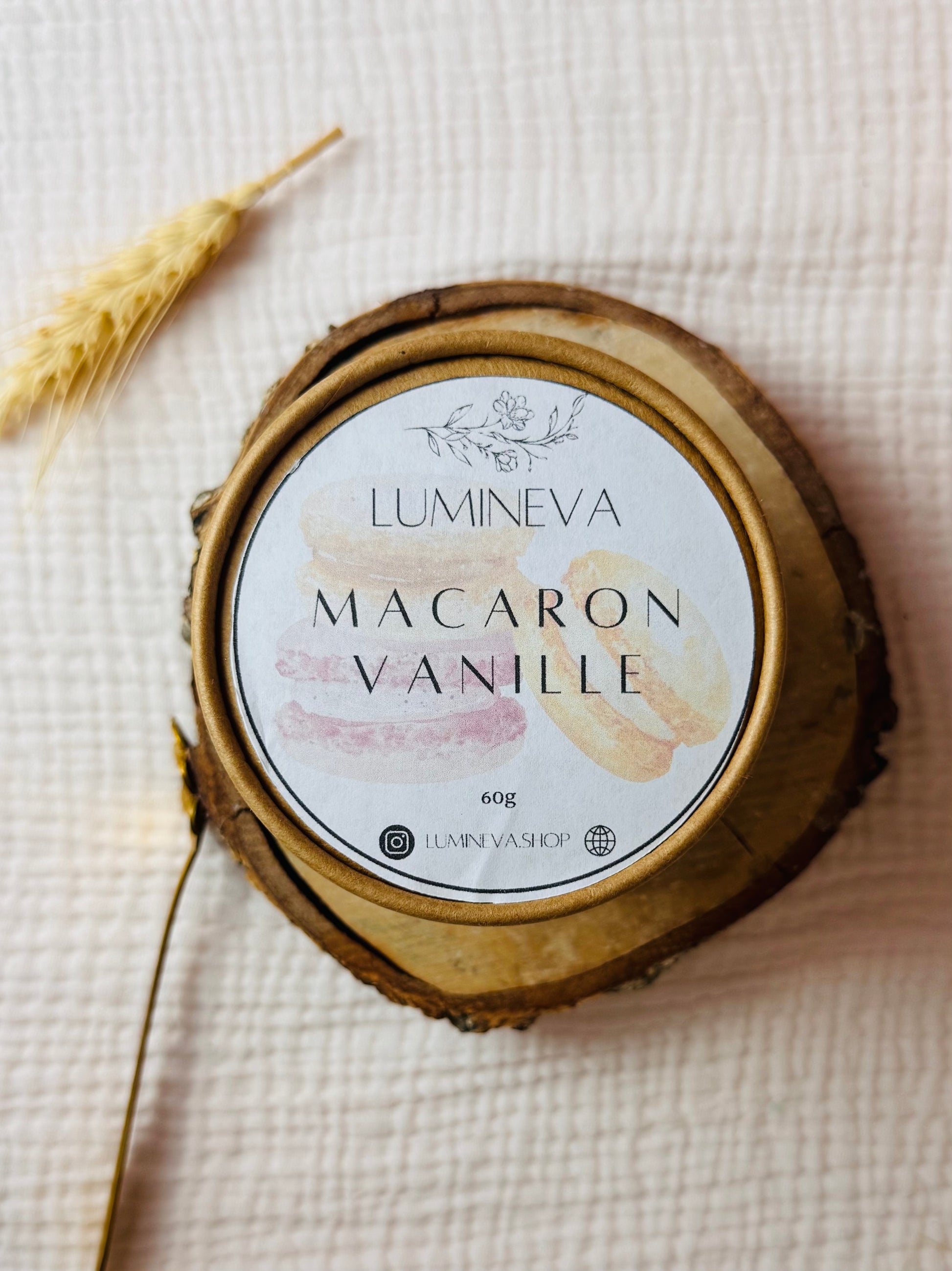 BOX DE FONDANTS - MACARON VANILLE