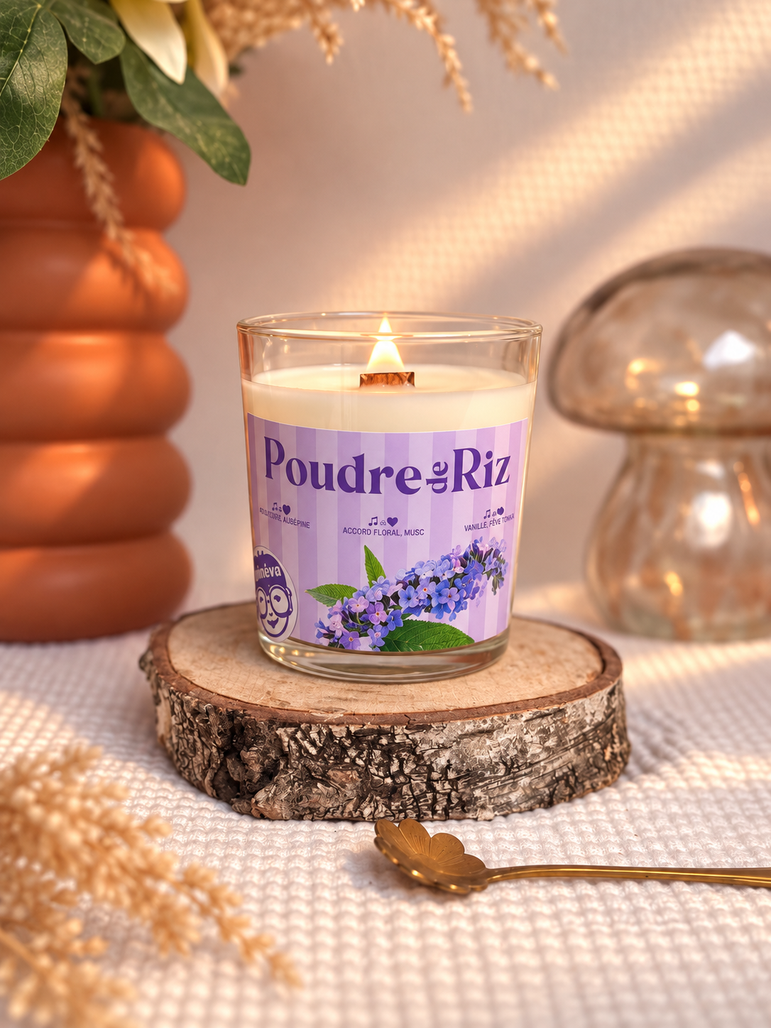 BOUGIE SIGNATURE POUDRE DE RIZ