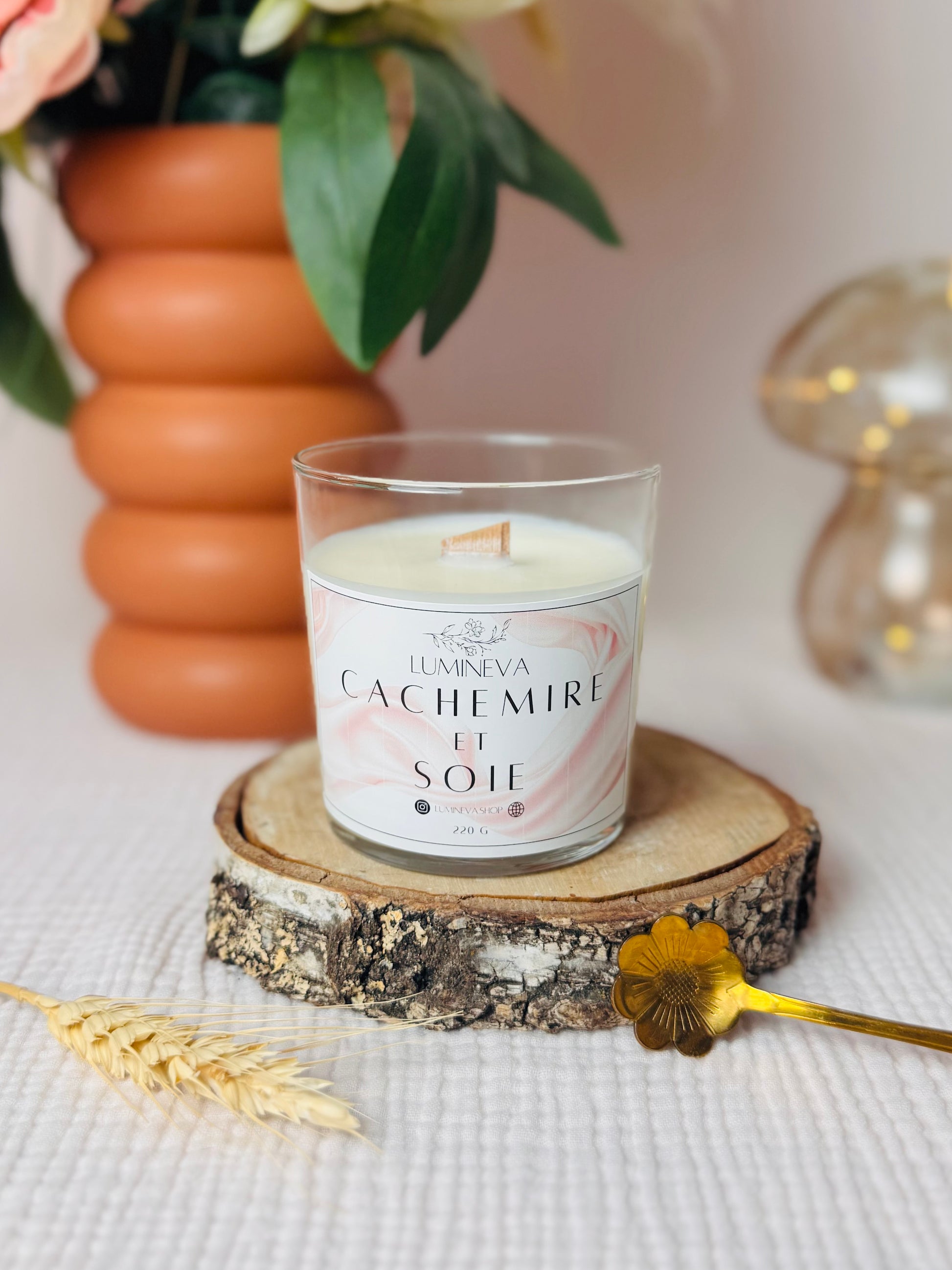 BOUGIE SIGNATURE CACHEMIRE ET SOIE