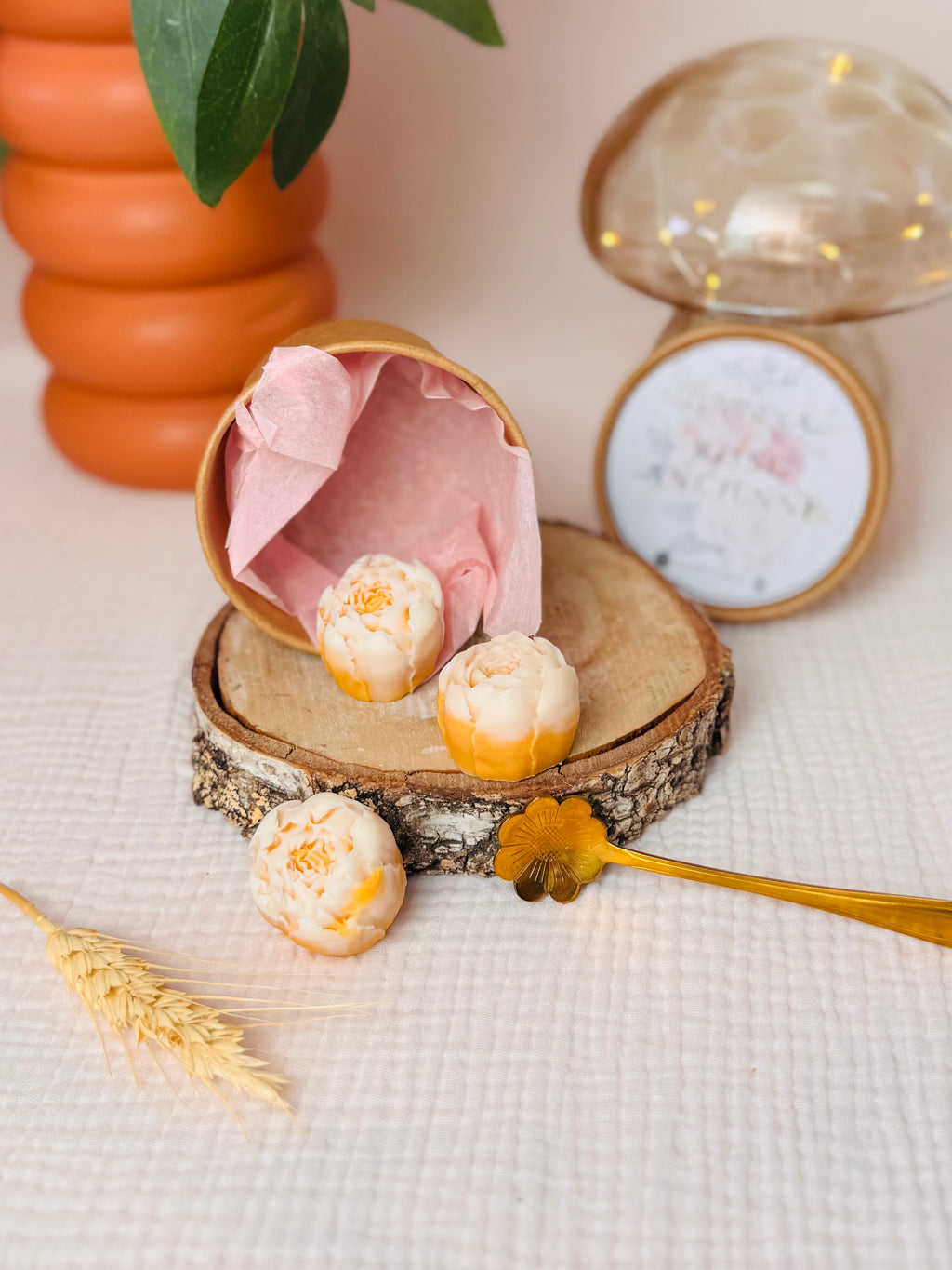 BOX DE FONDANTS - ROSE ANCIENNE