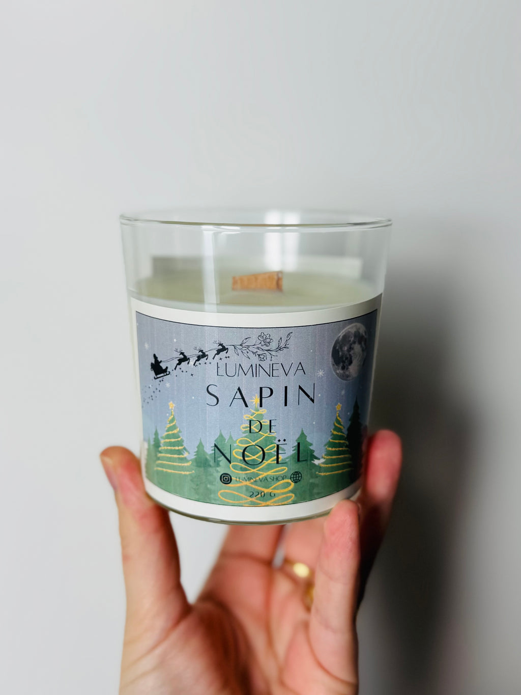 BOUGIE SIGNATURE SAPIN DE NOËL
