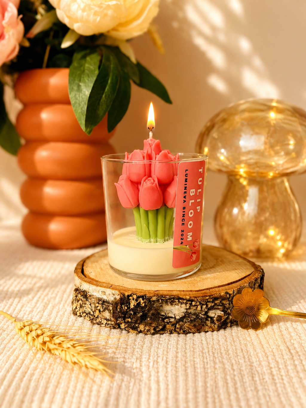 BOUGIE FANTAISIE TULIP BLOOM