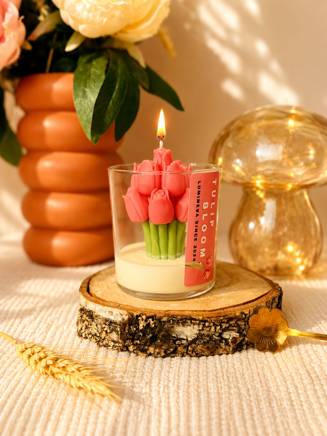 BOUGIE FANTAISIE TULIP BLOOM