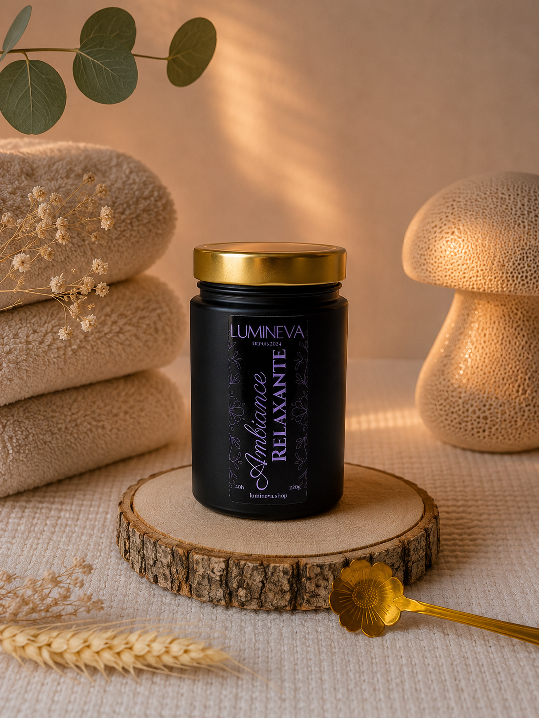 BOUGIE SPA COCOONING XL - AMBIANCE RELAXANTE