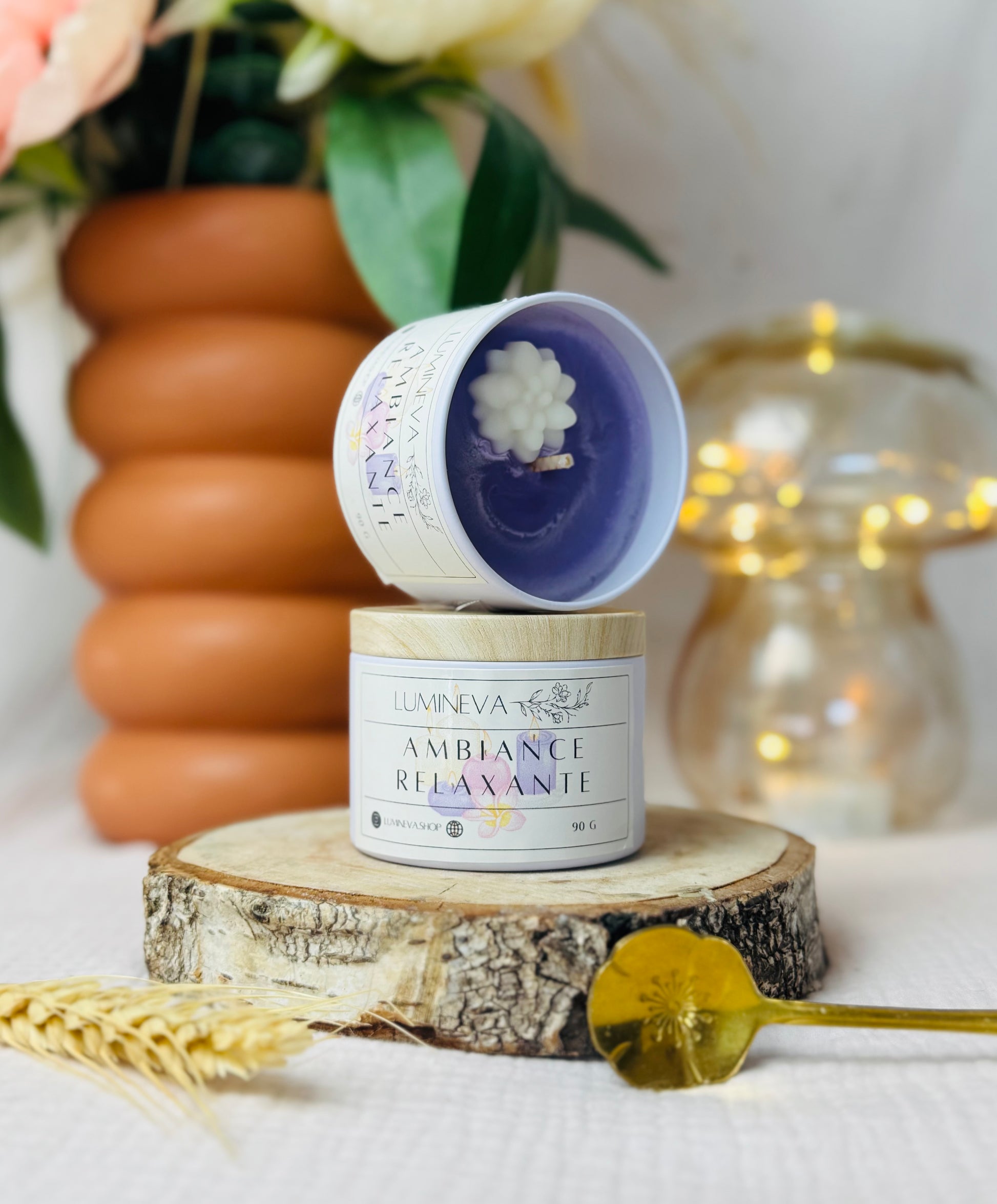 BOUGIE PARFUMEE TAILLE S - AMBIANCE RELAXANTE