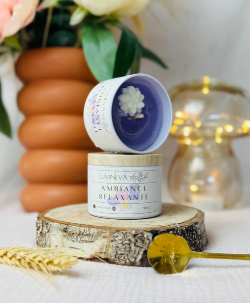 BOUGIE PARFUMEE TAILLE S - AMBIANCE RELAXANTE