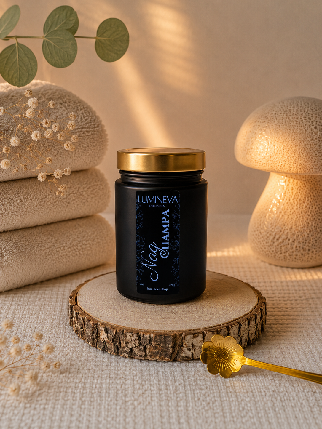 BOUGIE SPA COCOONING XL - NAG CHAMPA