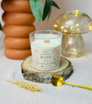 BOUGIE SIGNATURE BOIS DE SANTAL
