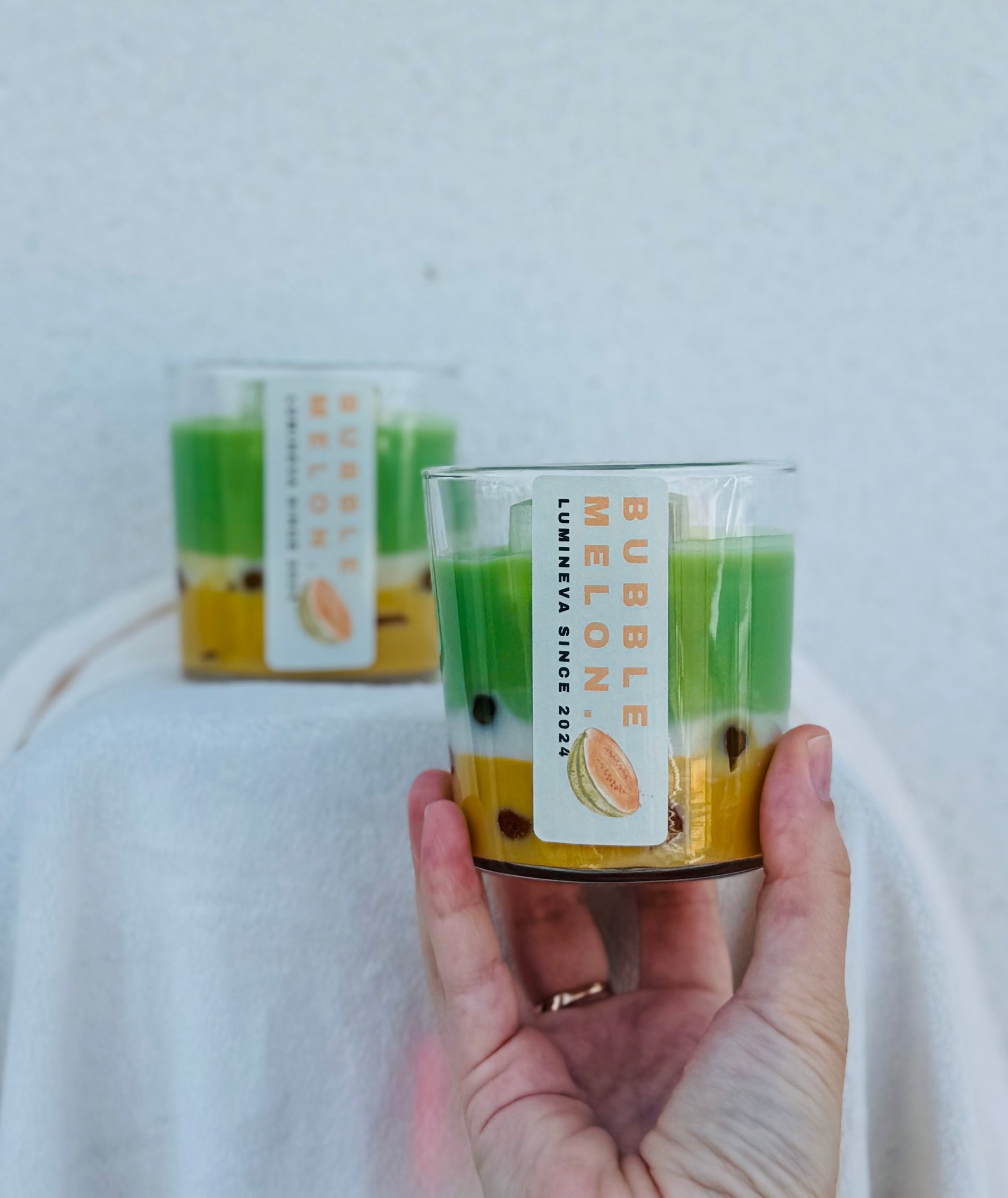 BOUGIE BUBBLE TEA - MELON