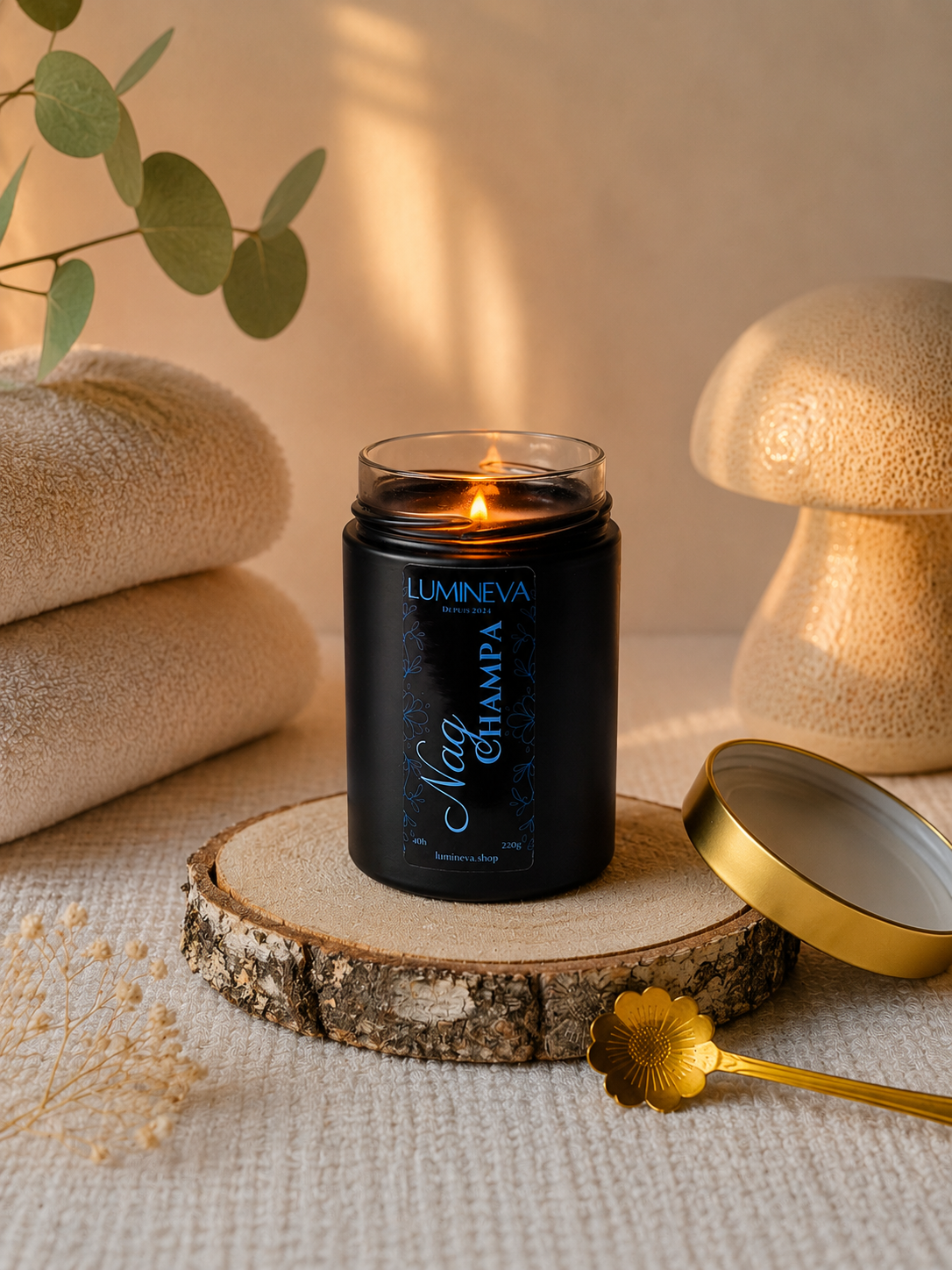 BOUGIE SPA COCOONING XL - NAG CHAMPA