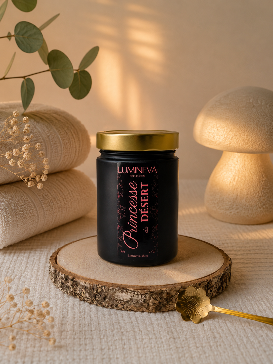 BOUGIE SPA COCOONING XL - PRINCESSE DU DESERT