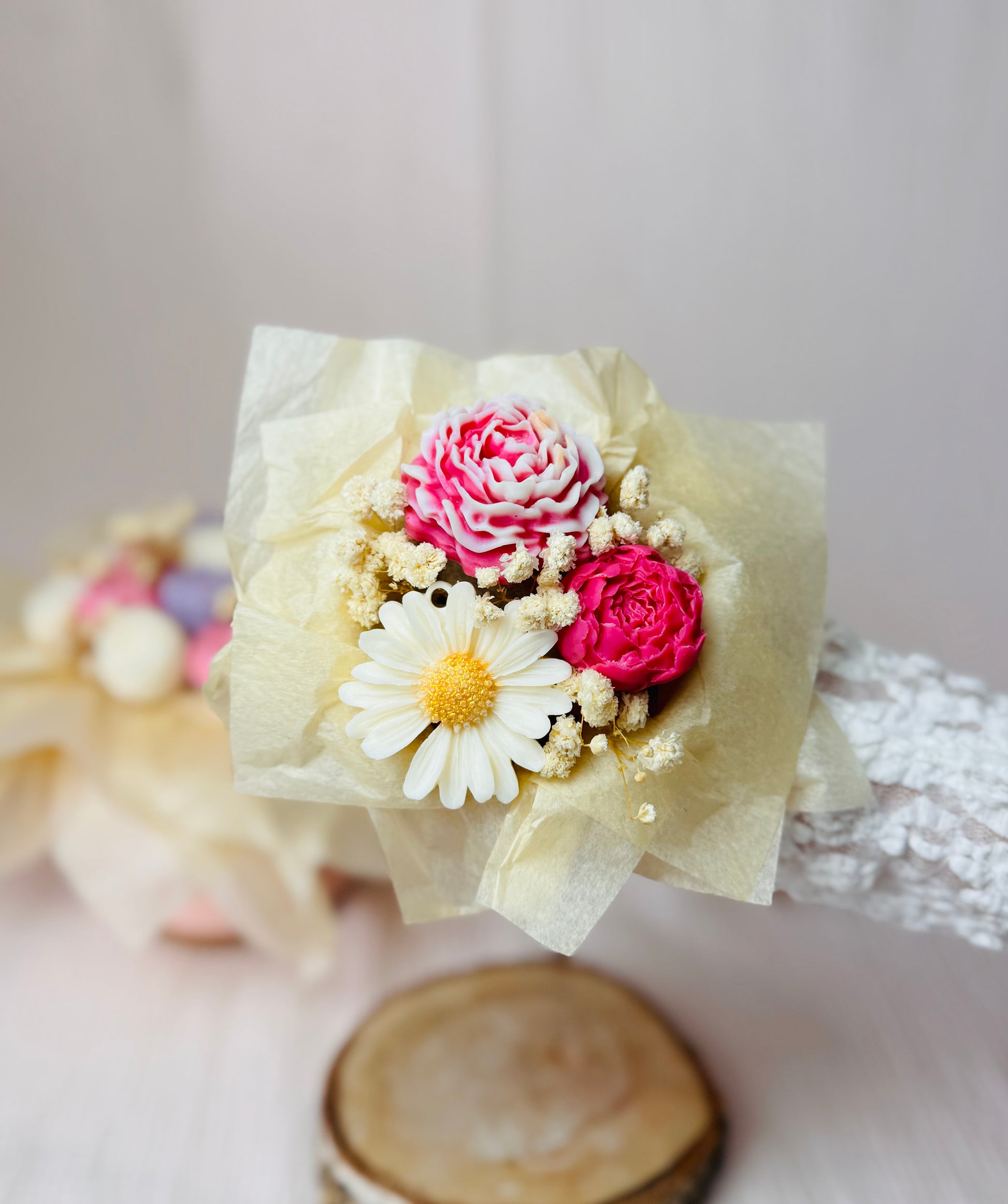 BOUQUET DE FONDANTS S - COQUELICOT