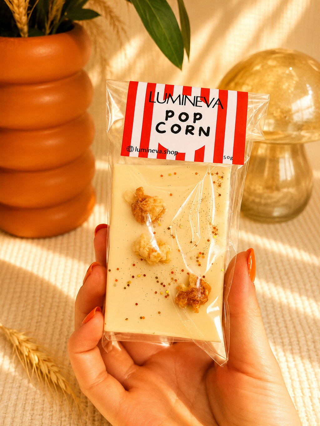 TABLETTE FONDANT - POP CORN