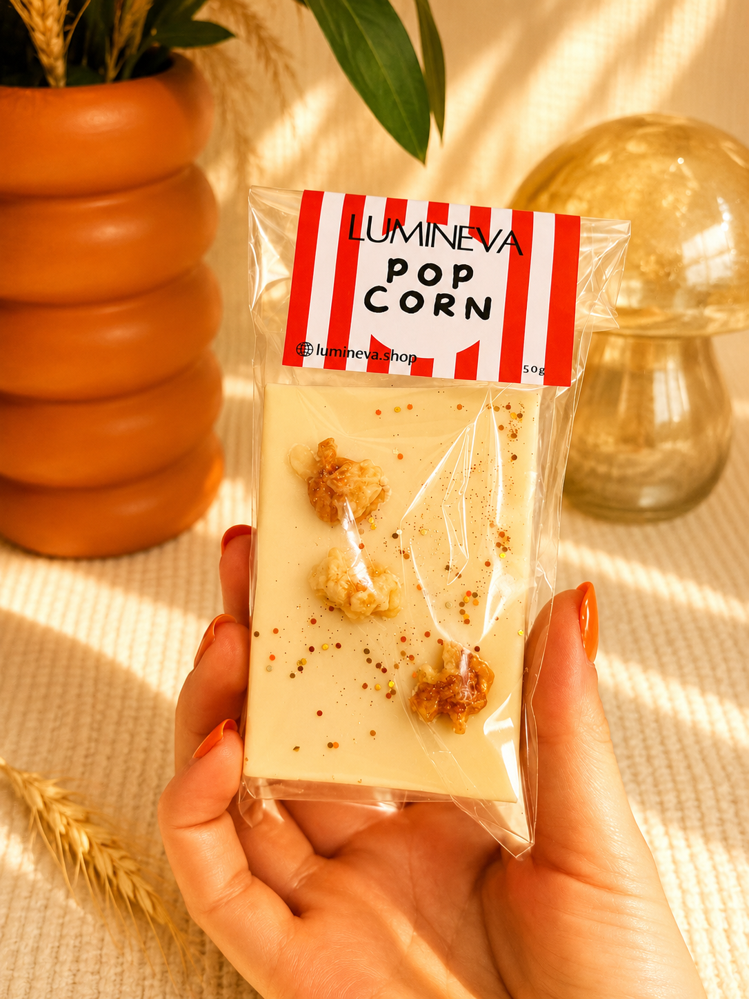 TABLETTE FONDANT - POP CORN