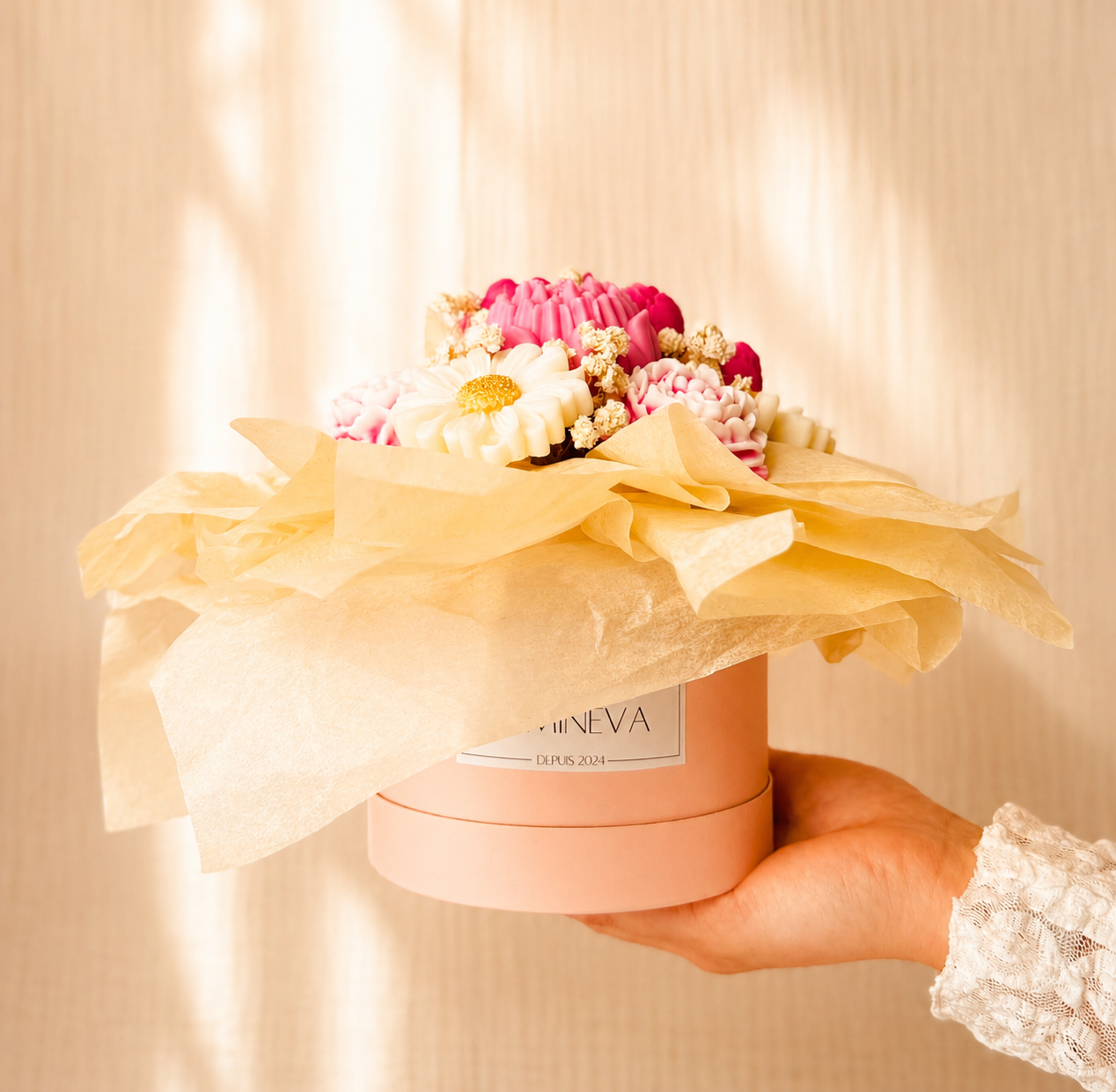 BOUQUET DE FONDANTS XL - COQUELICOT