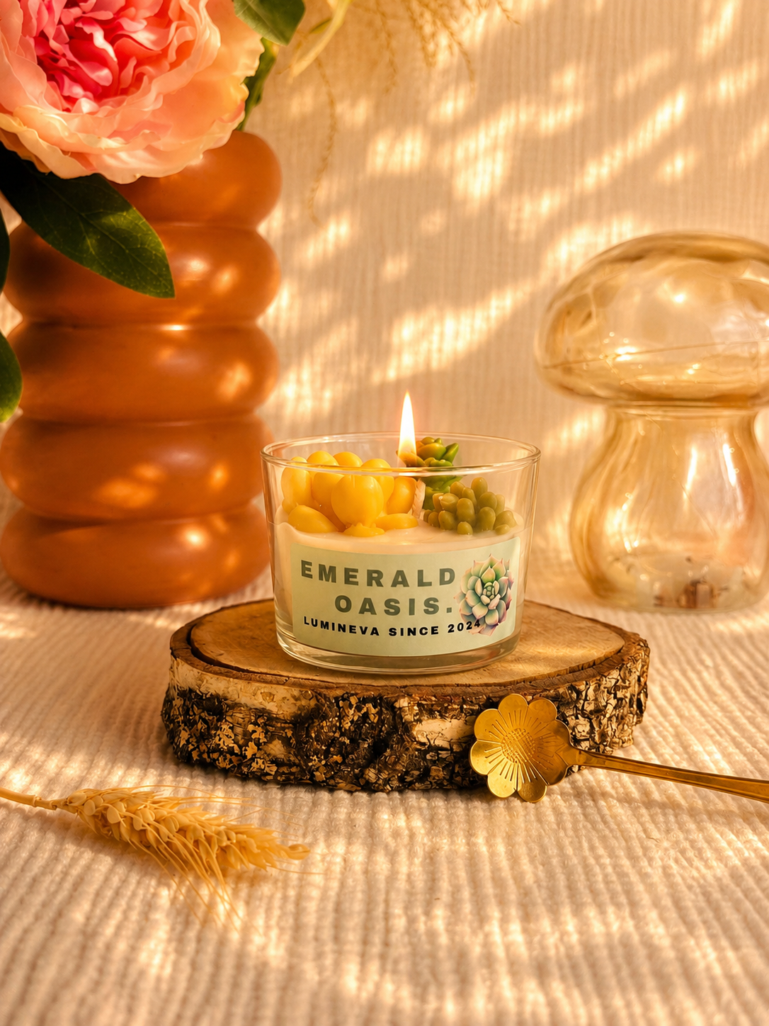 BOUGIE GOURMANDE EMERALD OASIS