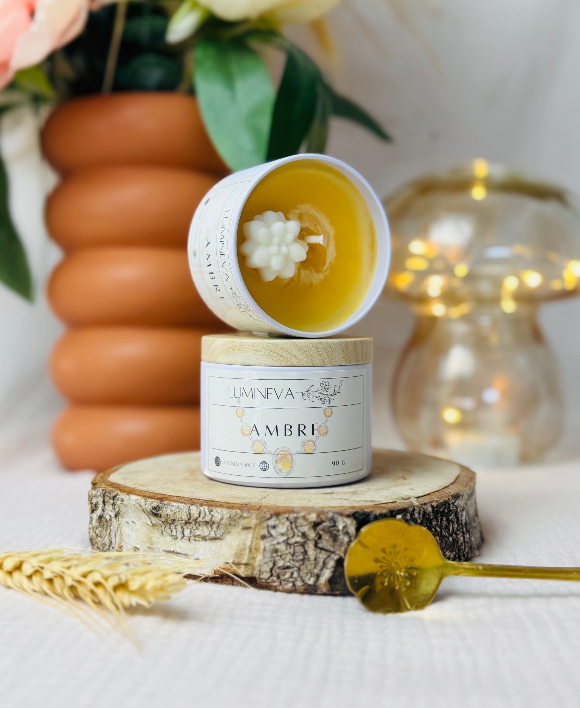 BOUGIE PARFUMEE TAILLE S - AMBRE
