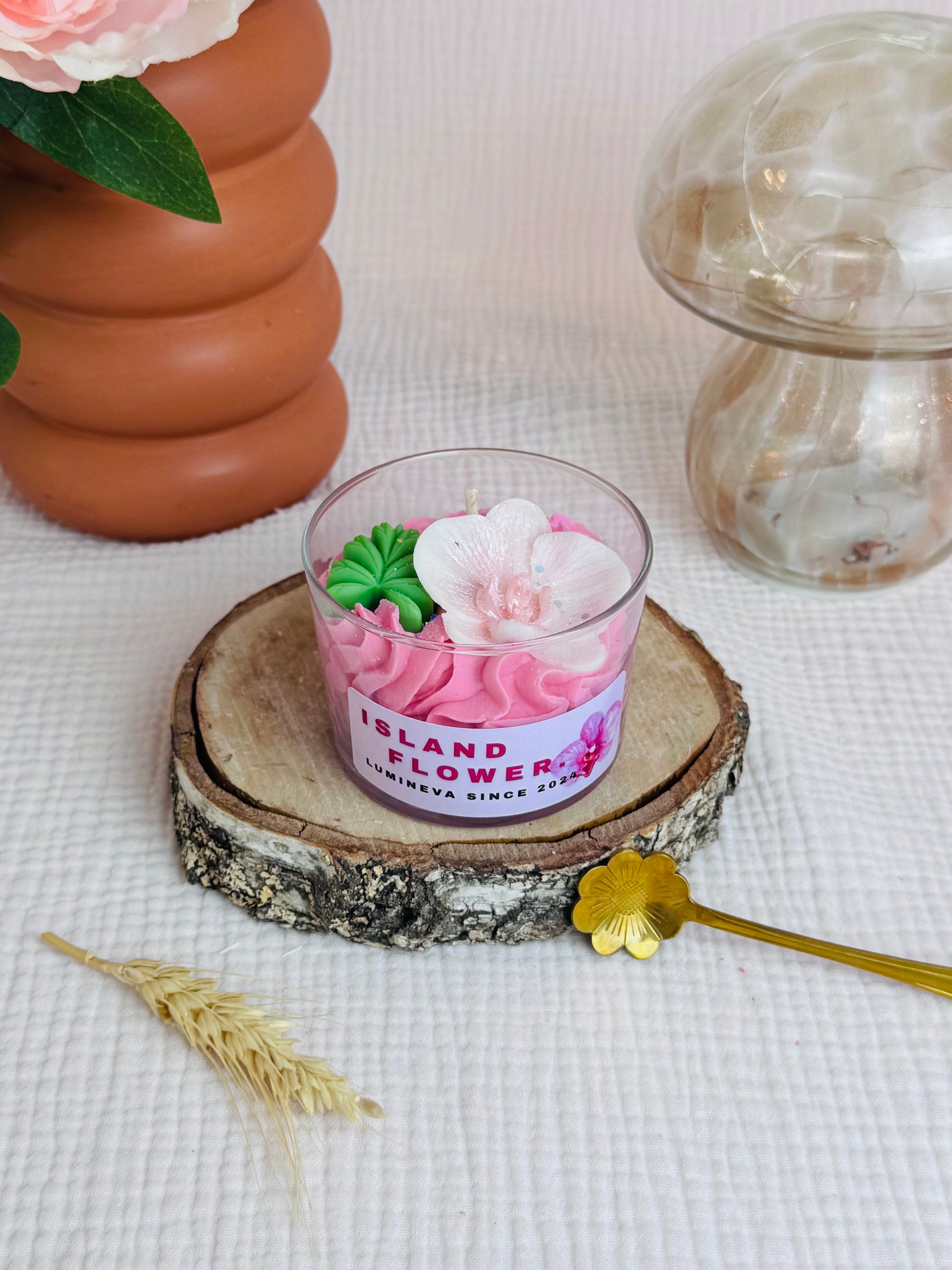 BOUGIE GOURMANDE ISLAND FLOWER