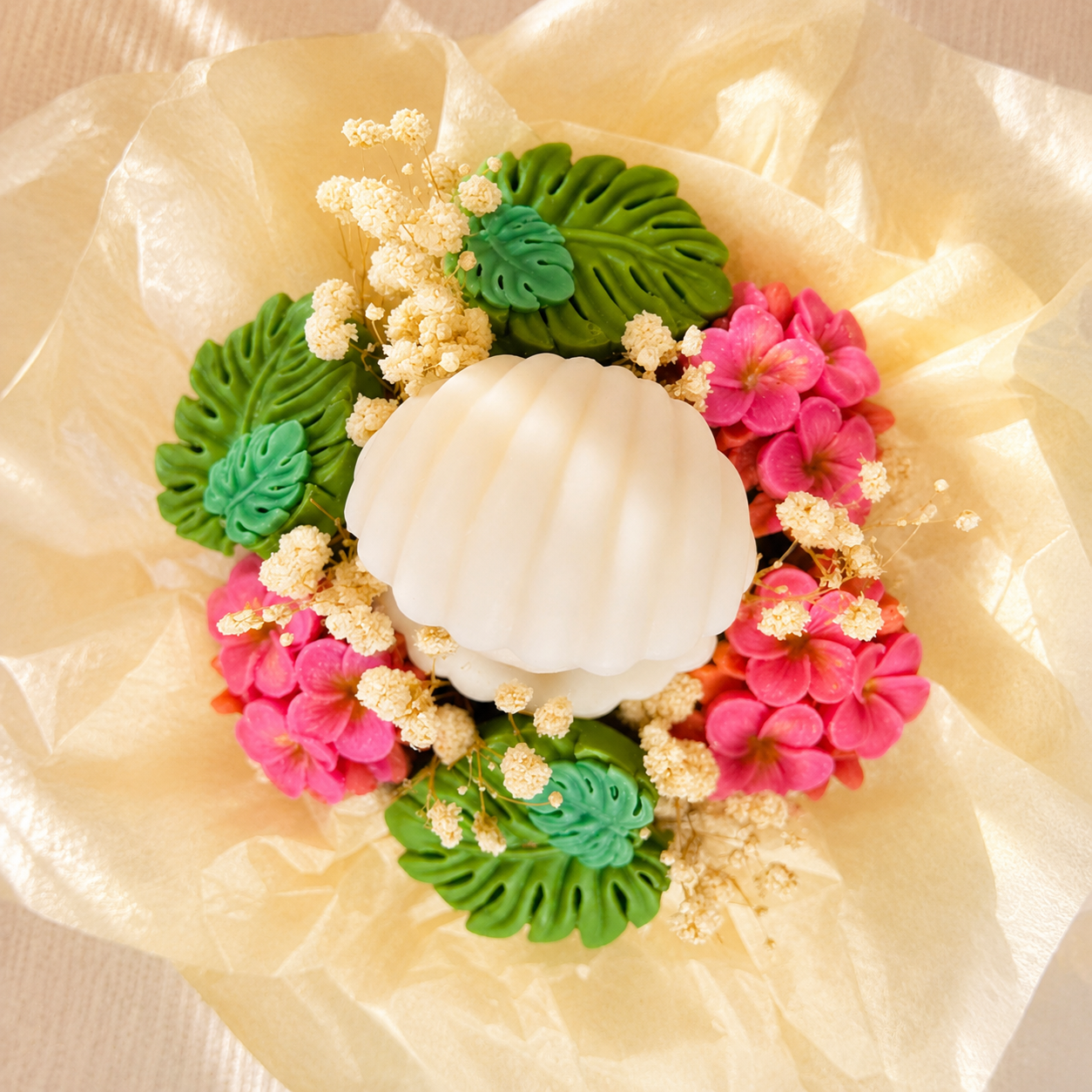 BOUQUET DE FONDANTS XL - FLEUR DES ÎLES