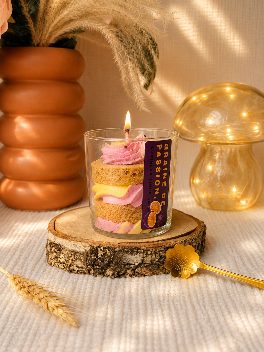 BOUGIE AMBASSADRICE N°3 - GRAINE DE PASSION