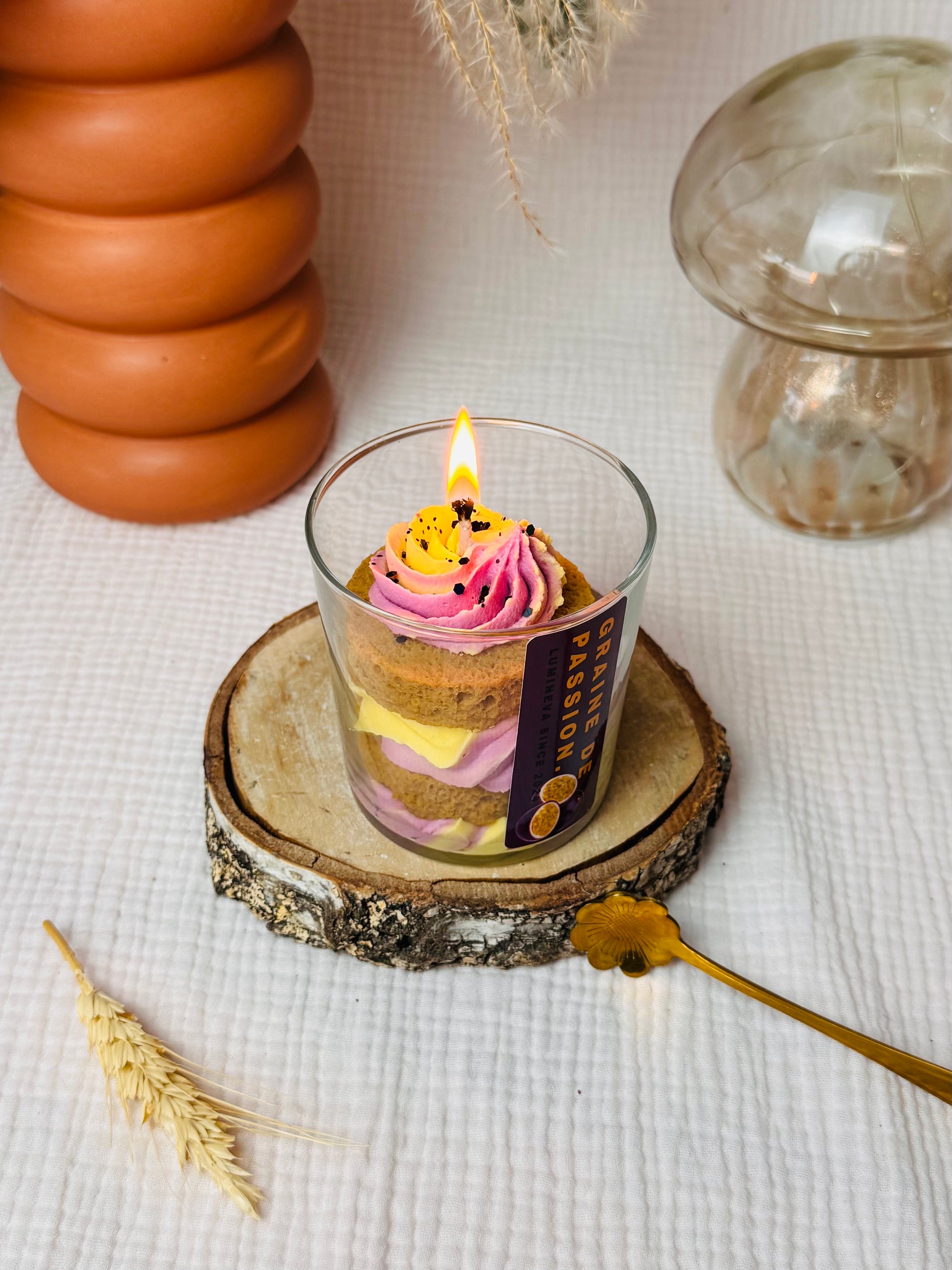 BOUGIE AMBASSADRICE N°3 - GRAINE DE PASSION