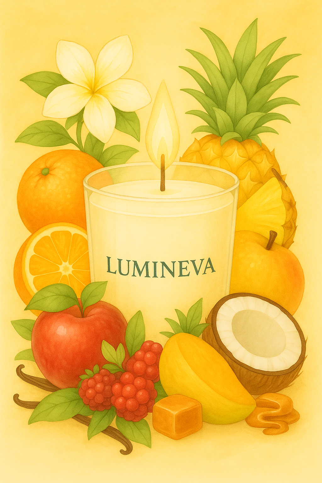 BOUGIE SIGNATURE PASSION TROPICALE