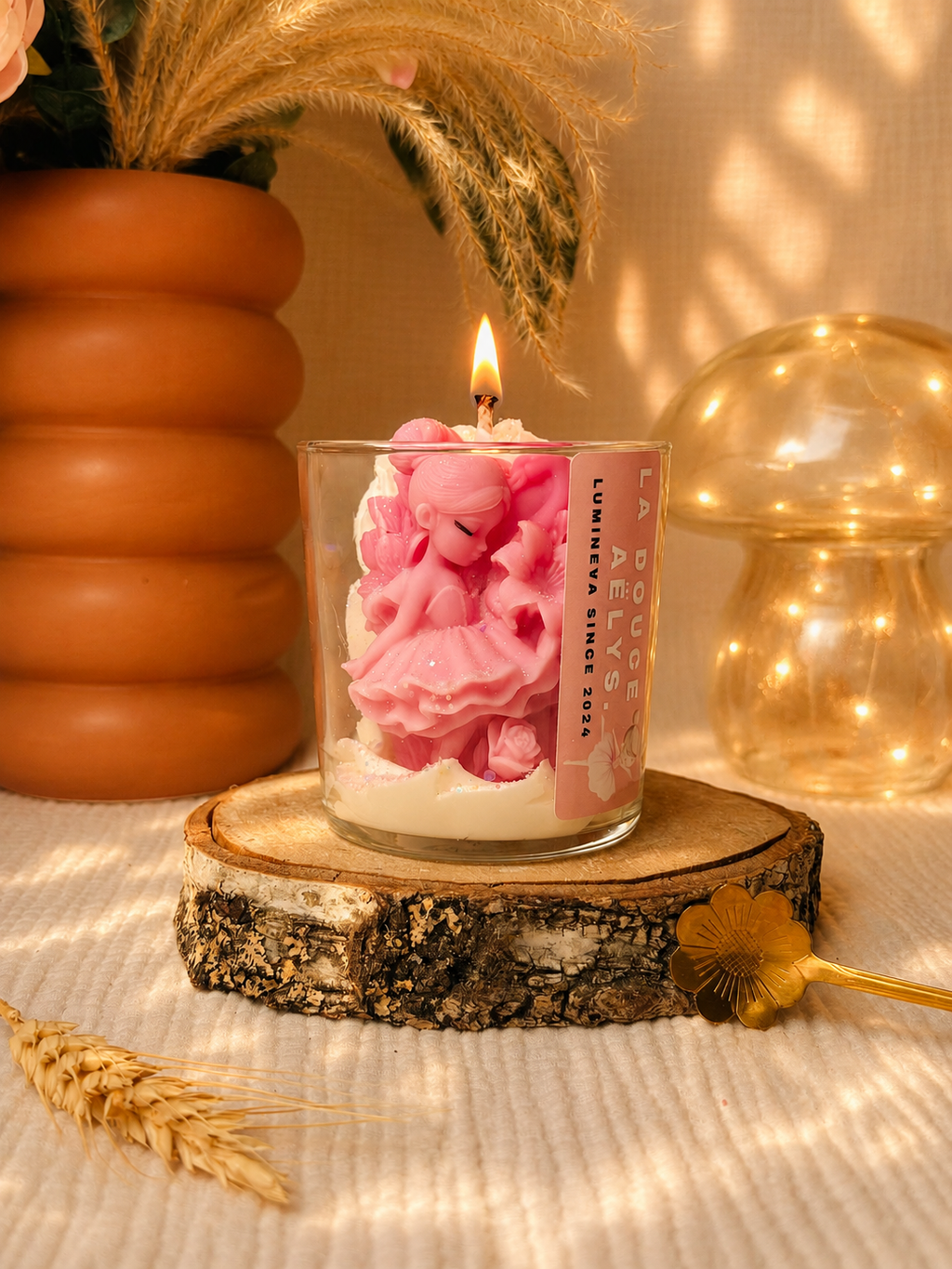 BOUGIE AMBASSADRICE N°4 - LA DOUCE AËLYS