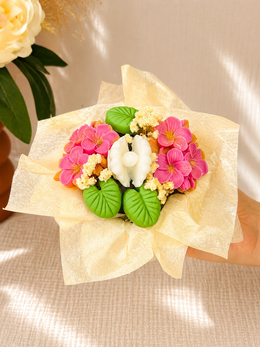 BOUQUET DE FONDANTS S - FLEUR DES ÎLES