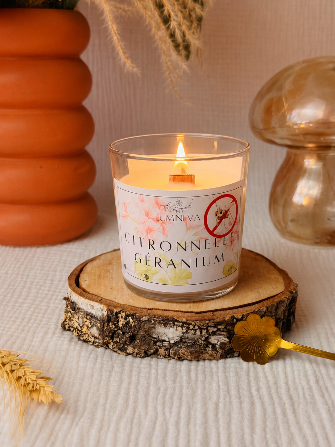 BOUGIE SIGNATURE CITRONNELLE GERANIUM