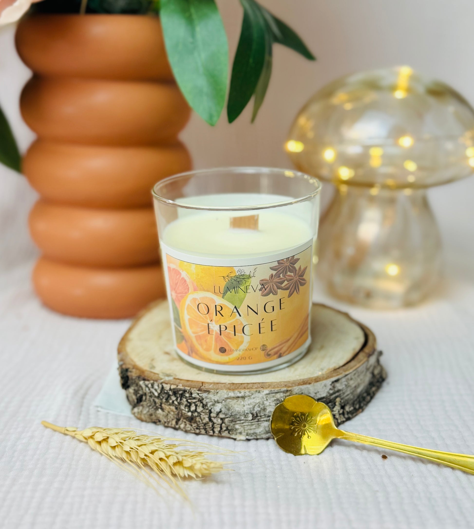 BOUGIE SIGNATURE ORANGE EPICEE