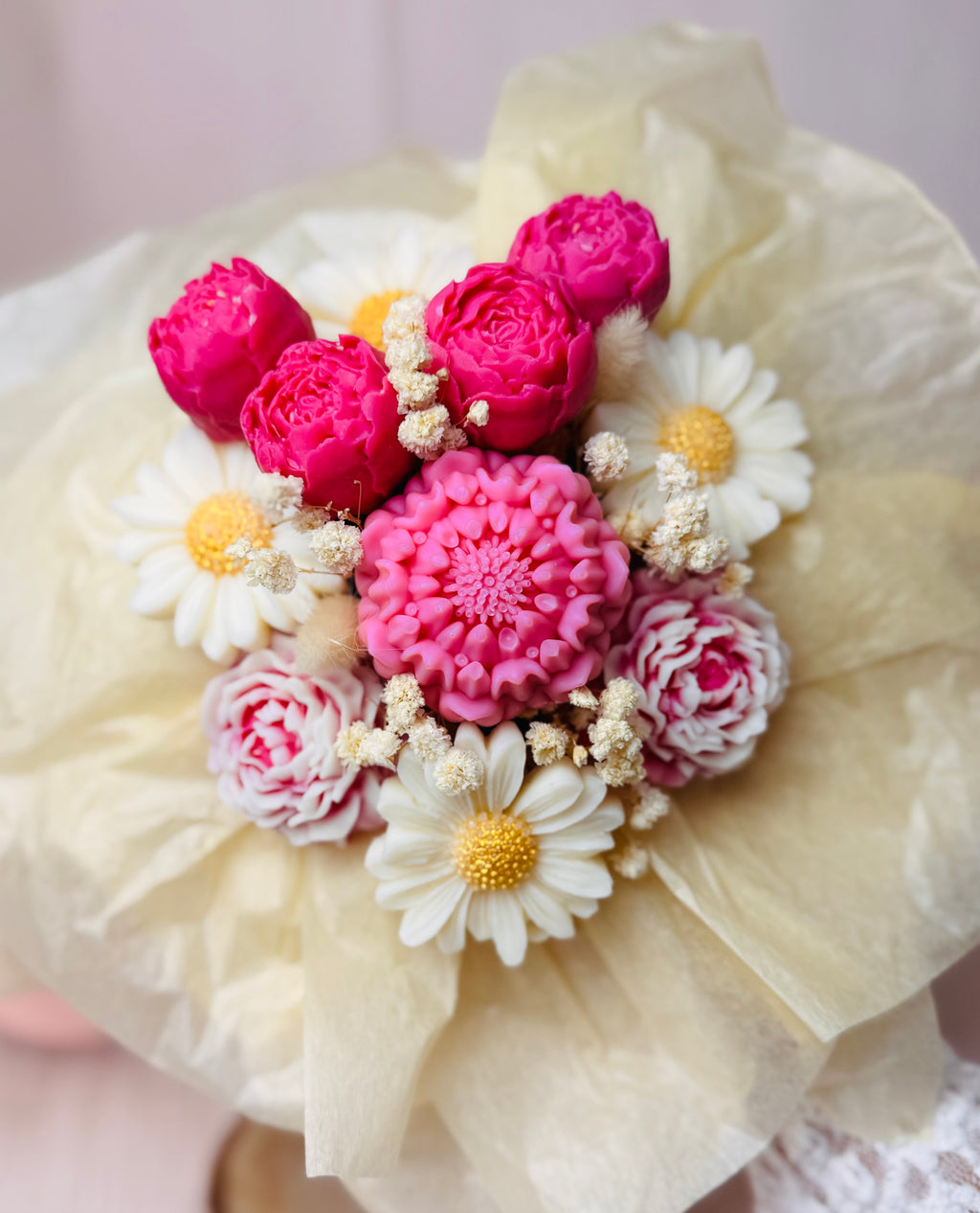 BOUQUET DE FONDANTS XL - COQUELICOT